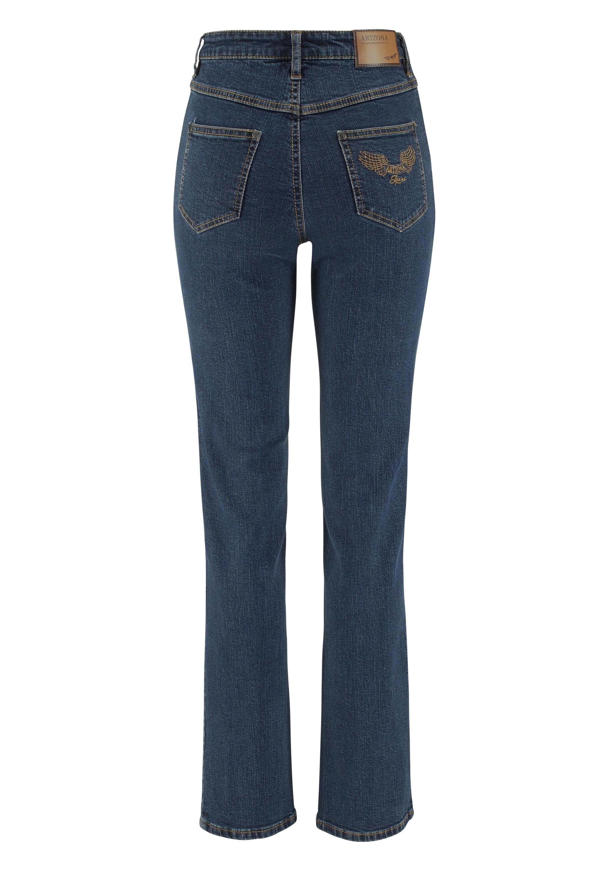 Arizona Jeans Waist Comfort-Fit WITT Gerade blue-stone WEIDEN High