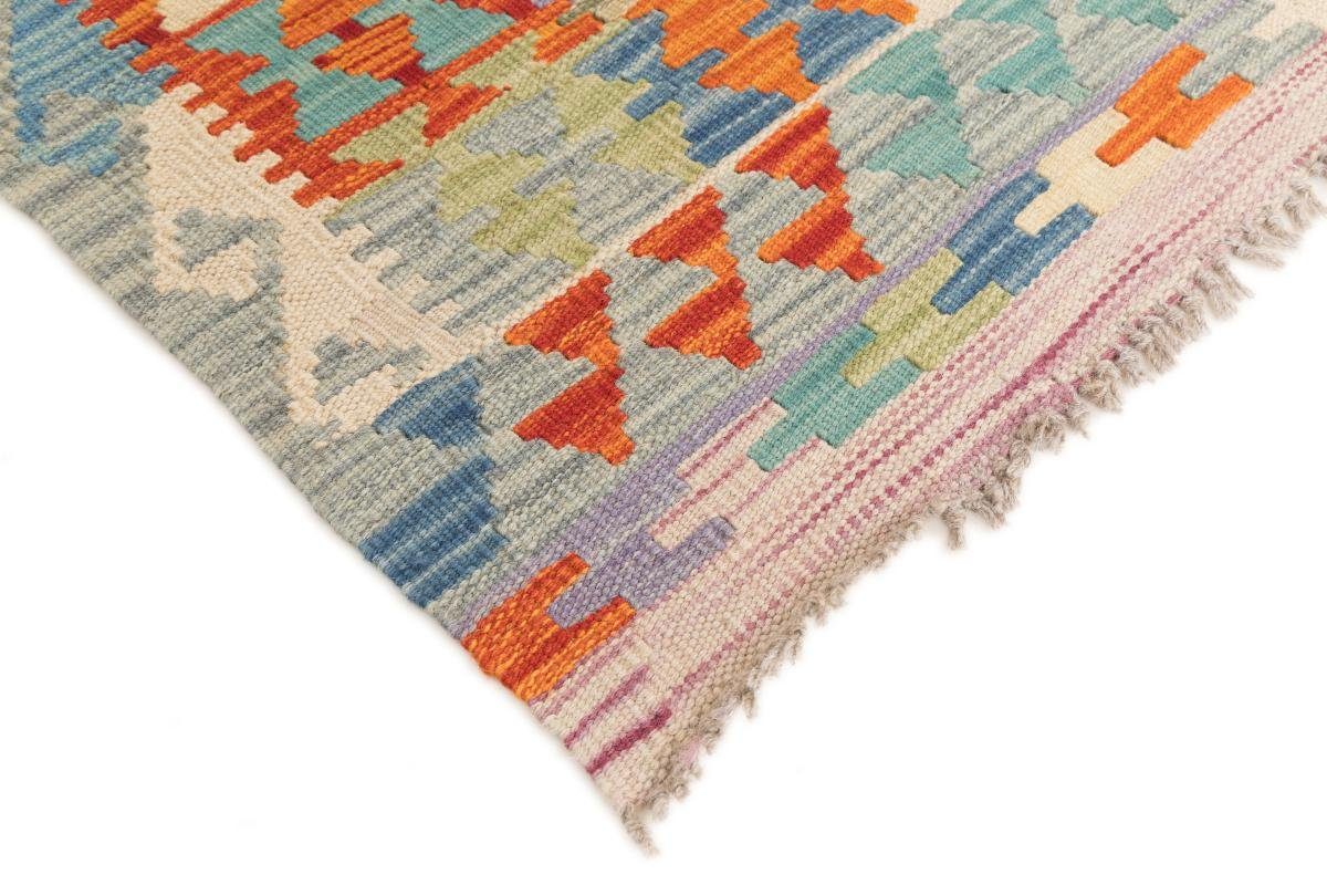 Orientteppich, mm Kelim 3 Nain Handgewebter 136x192 Trading, Höhe: rechteckig, Afghan Orientteppich