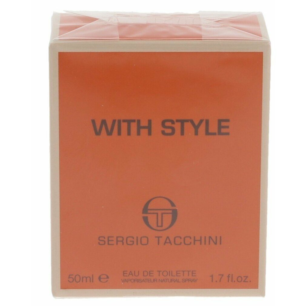 Sergio Tacchini Eau de Toilette With Style Eau De Toilette 50ml Spray