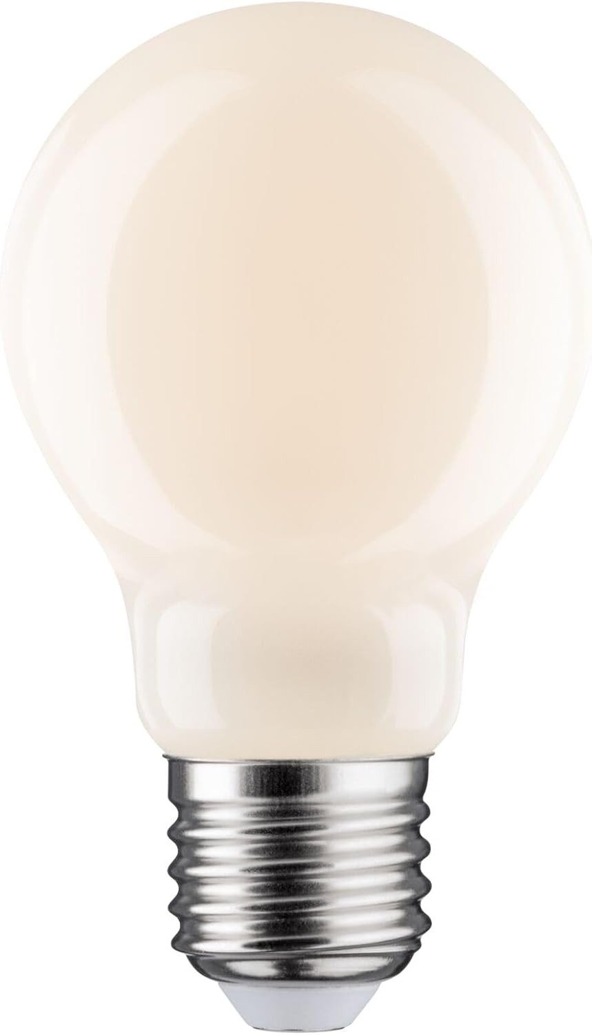 Paulmann LED-Leuchtmittel, 1 St., Paulmann LED Birne 5,1W = 40W, 470 lm, E27, Matt, 2700 K, dimmbar