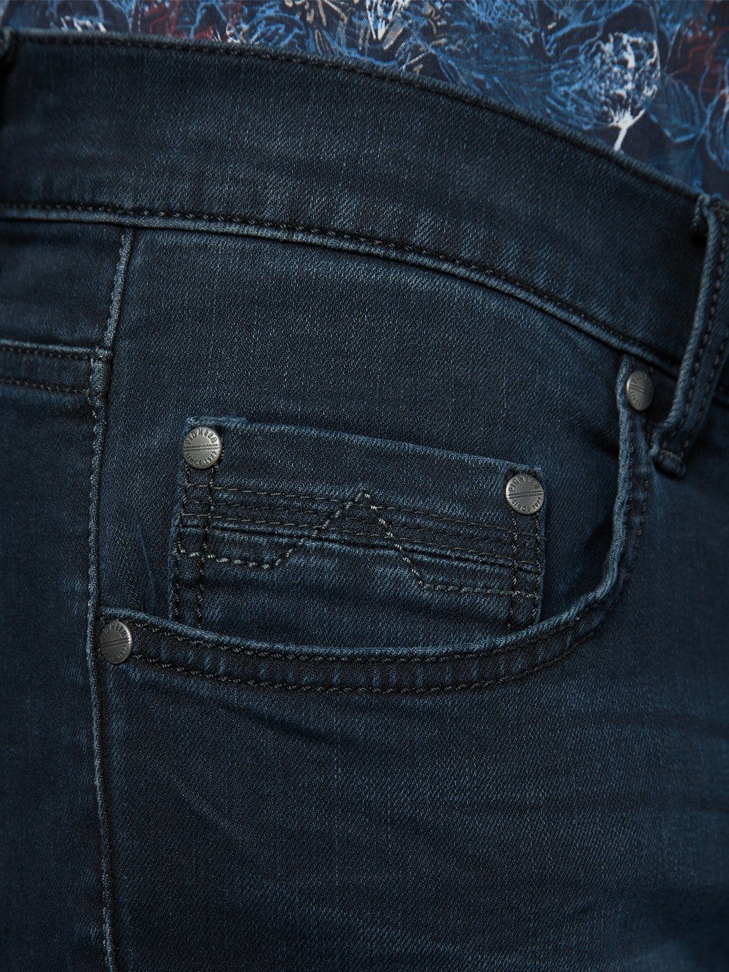 1674 AUTHENTIC 9761.440 5-Pocket-Jeans PIONEER RANDO dark Jeans Authentic MEGAFLEX used Pioneer -
