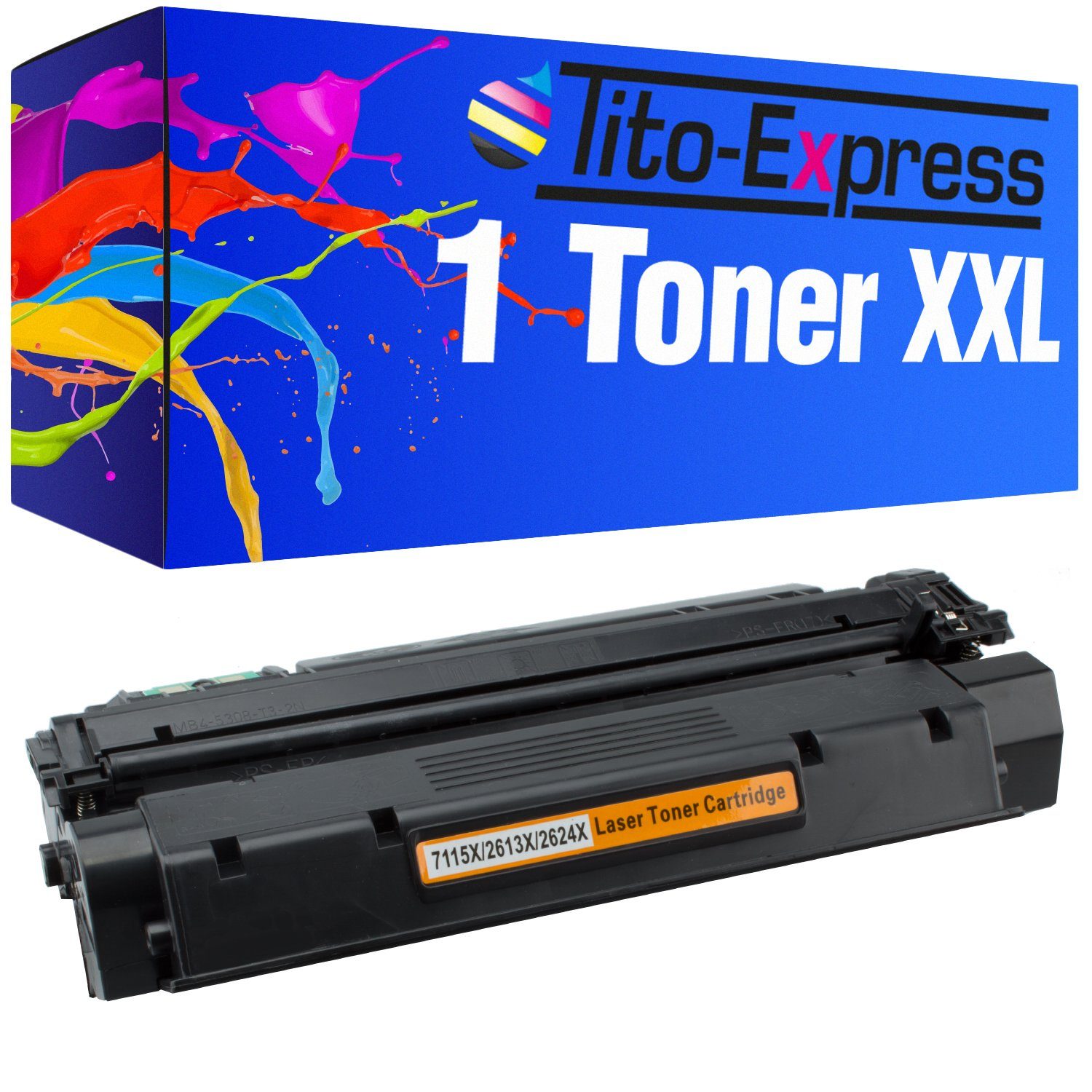 Tito-Express Tonerpatrone ersetzt HP Q 2613 X HP Q 2613X HPQ2613X HP 13X Black, für Laserjet LJ 1300 1300N 1300XI 1300T