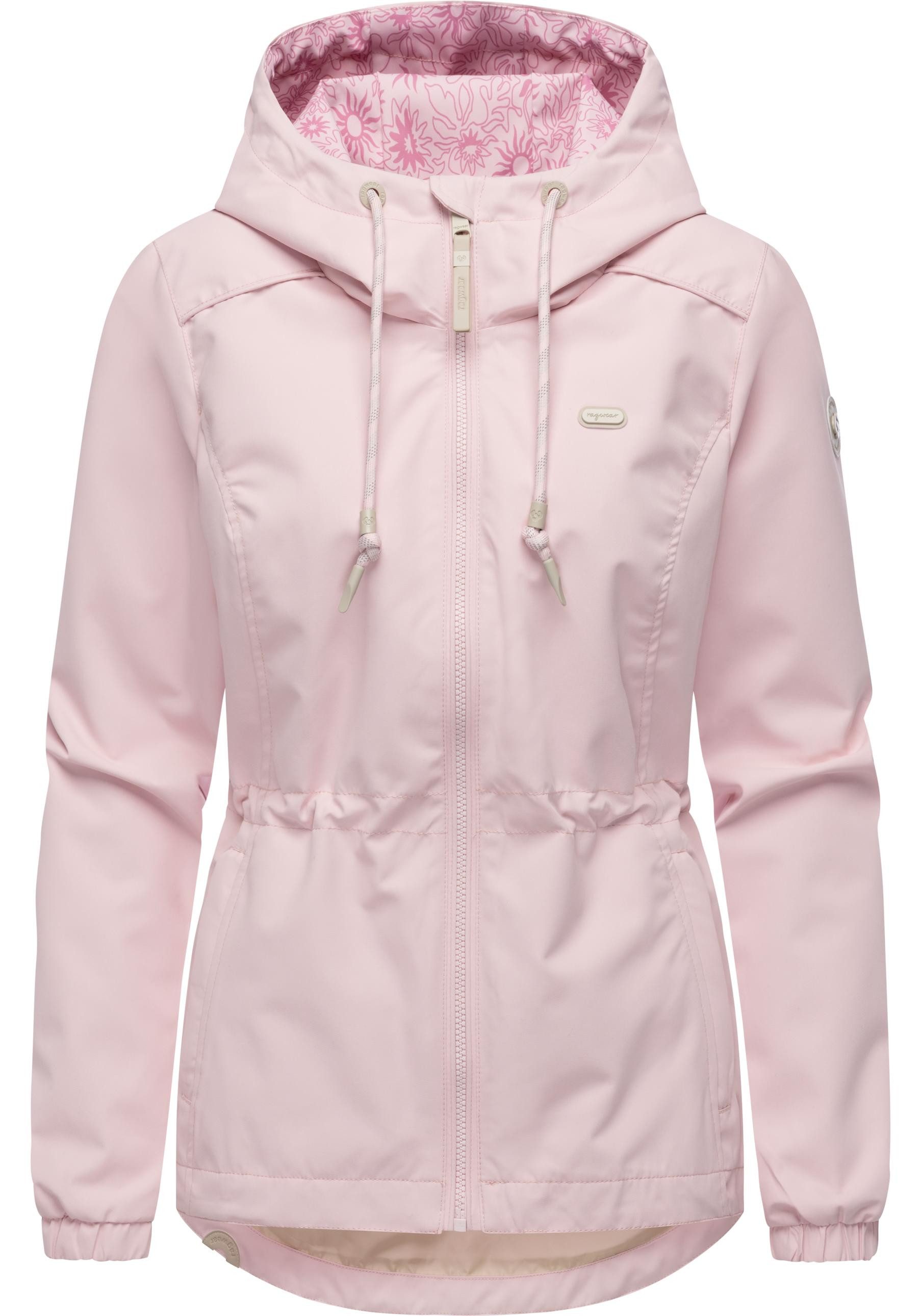 Ragwear Funktionsjacke Dankka Funktionelle Übergangsjacke mit Taillenzugkordel