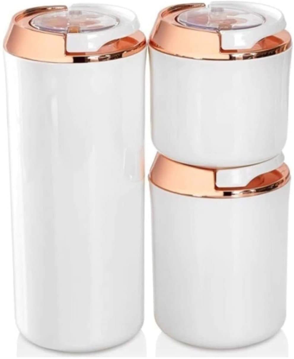 Vorratsdose 3-teiliges Set Vakuum Aufbewahrungsbox 1250ML + 700ML + 400ML