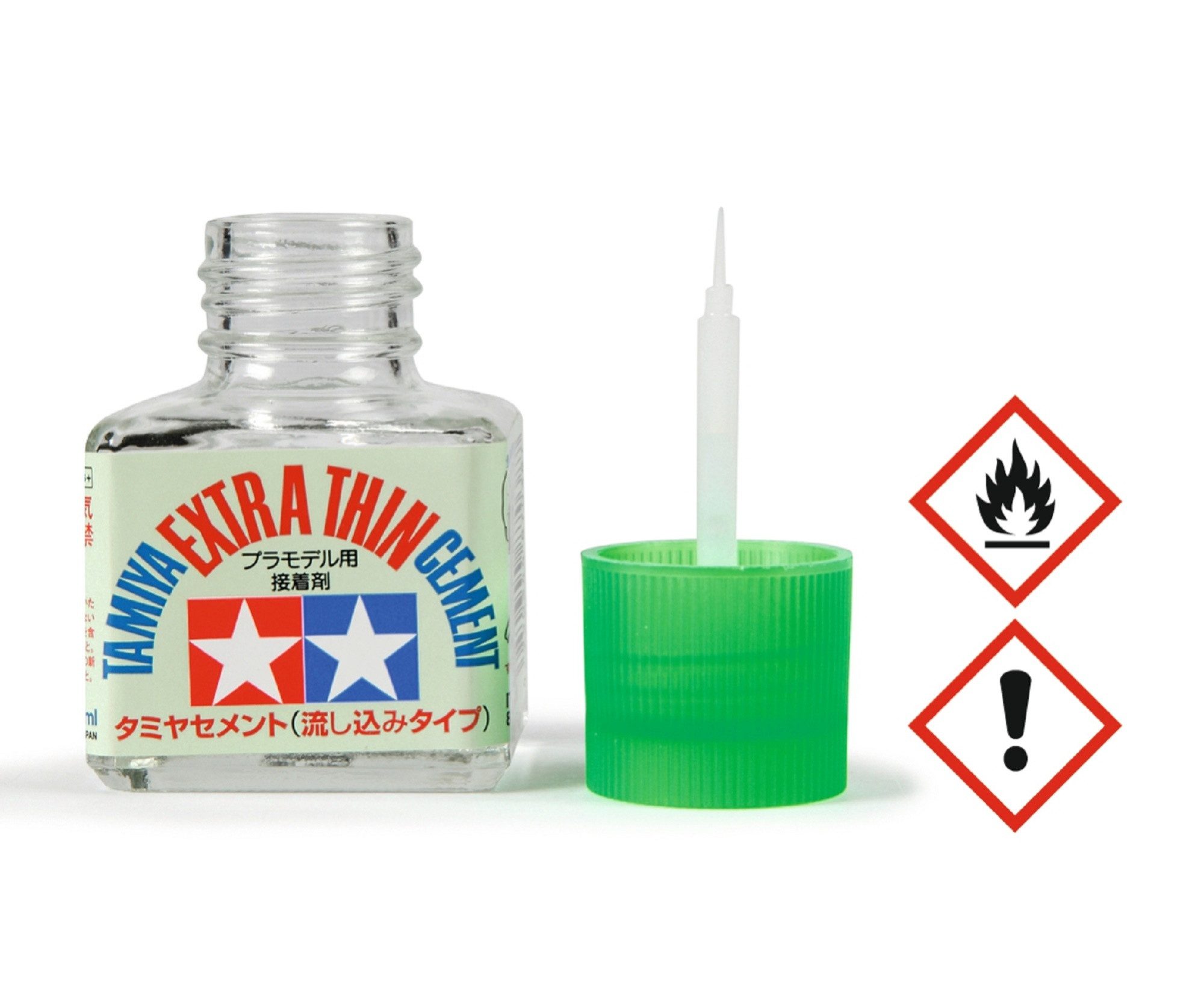 Tamiya Modellbausatz Tamiya Plastikkleber 40ml extradünn