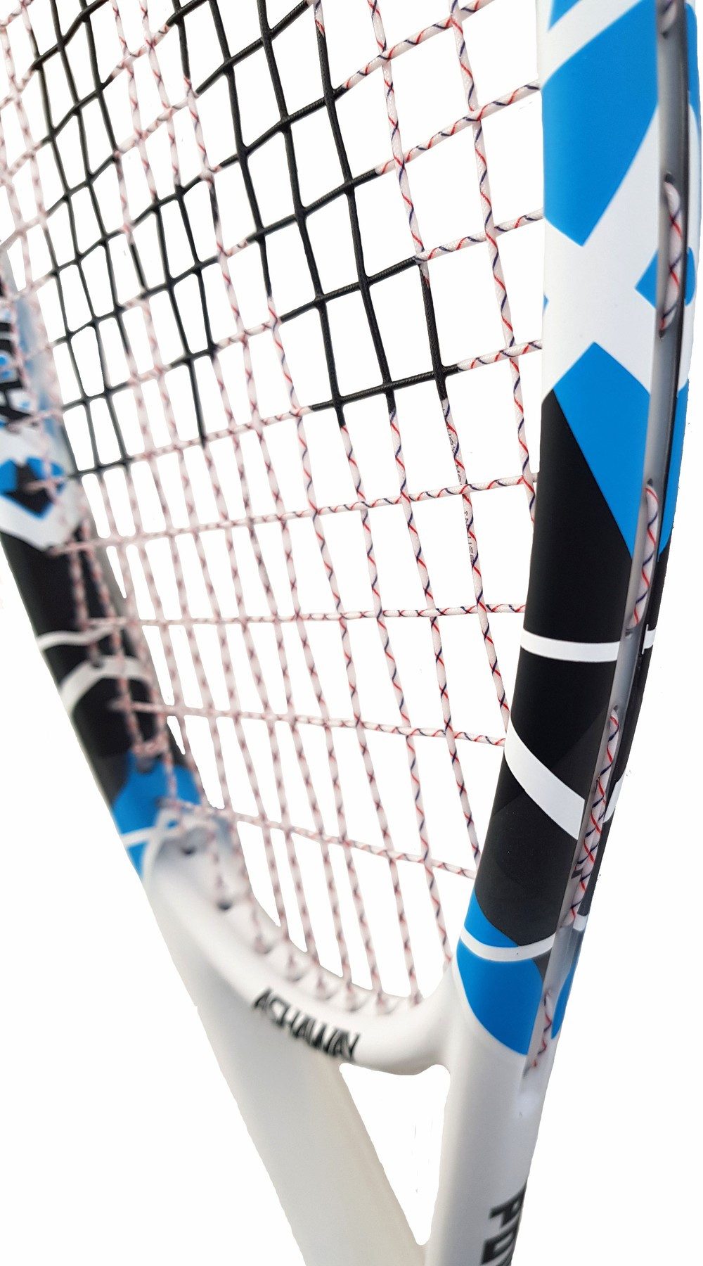 Ashaway Squashschläger Powerkill Meta ZX 135g/kopflastig weiss - besaitet