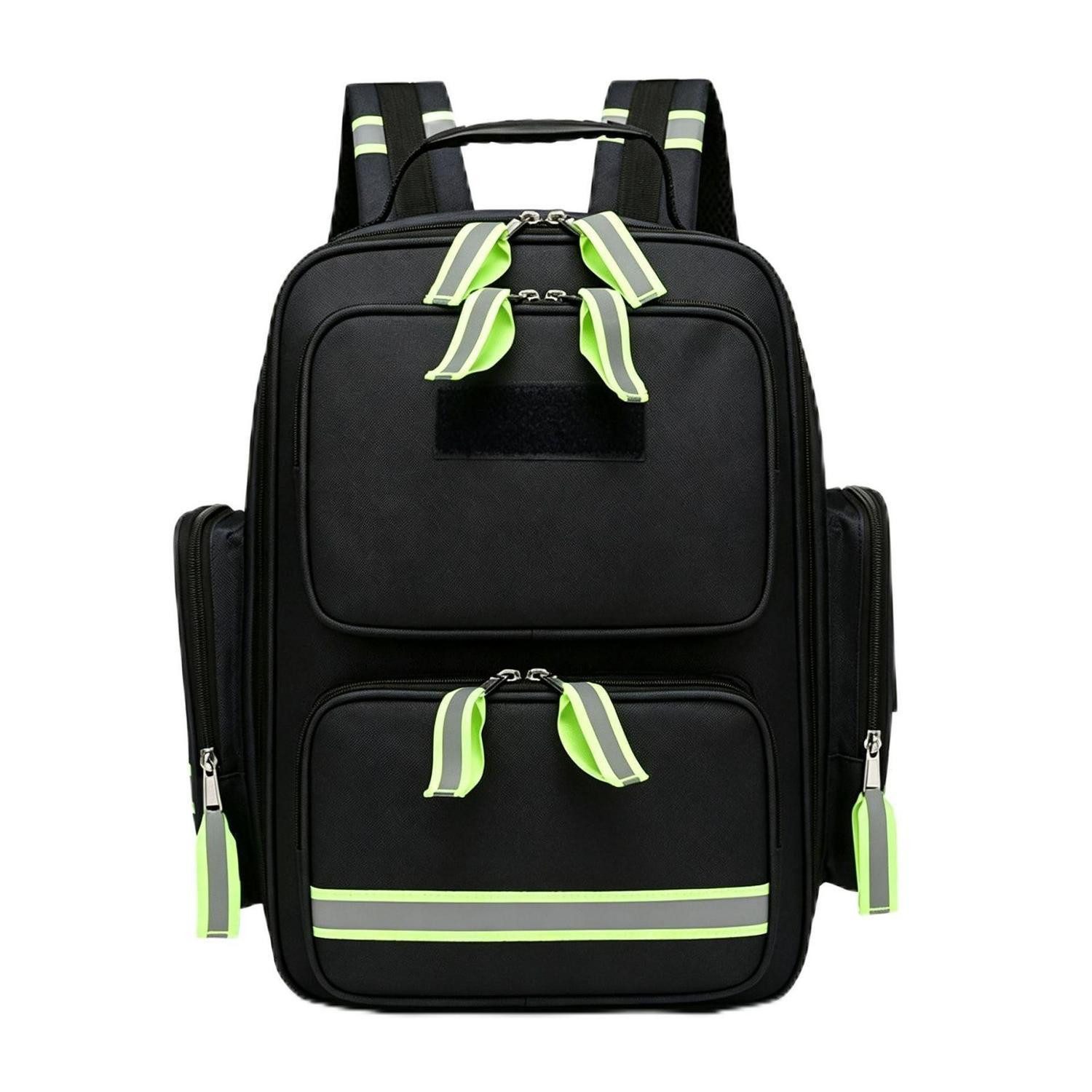 LuxusKollektion Erste-Hilfe-Set Erste-Hilfe-Rucksack Schwarz