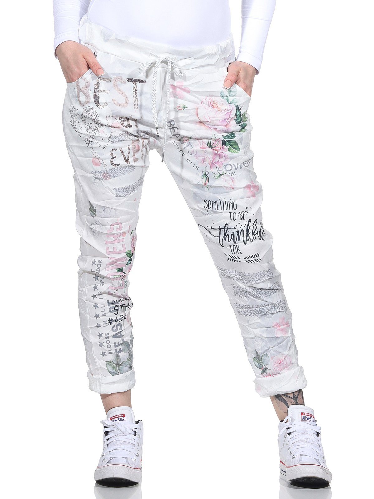 Schlupfhose Damen Sweathose 1289 Style 1
