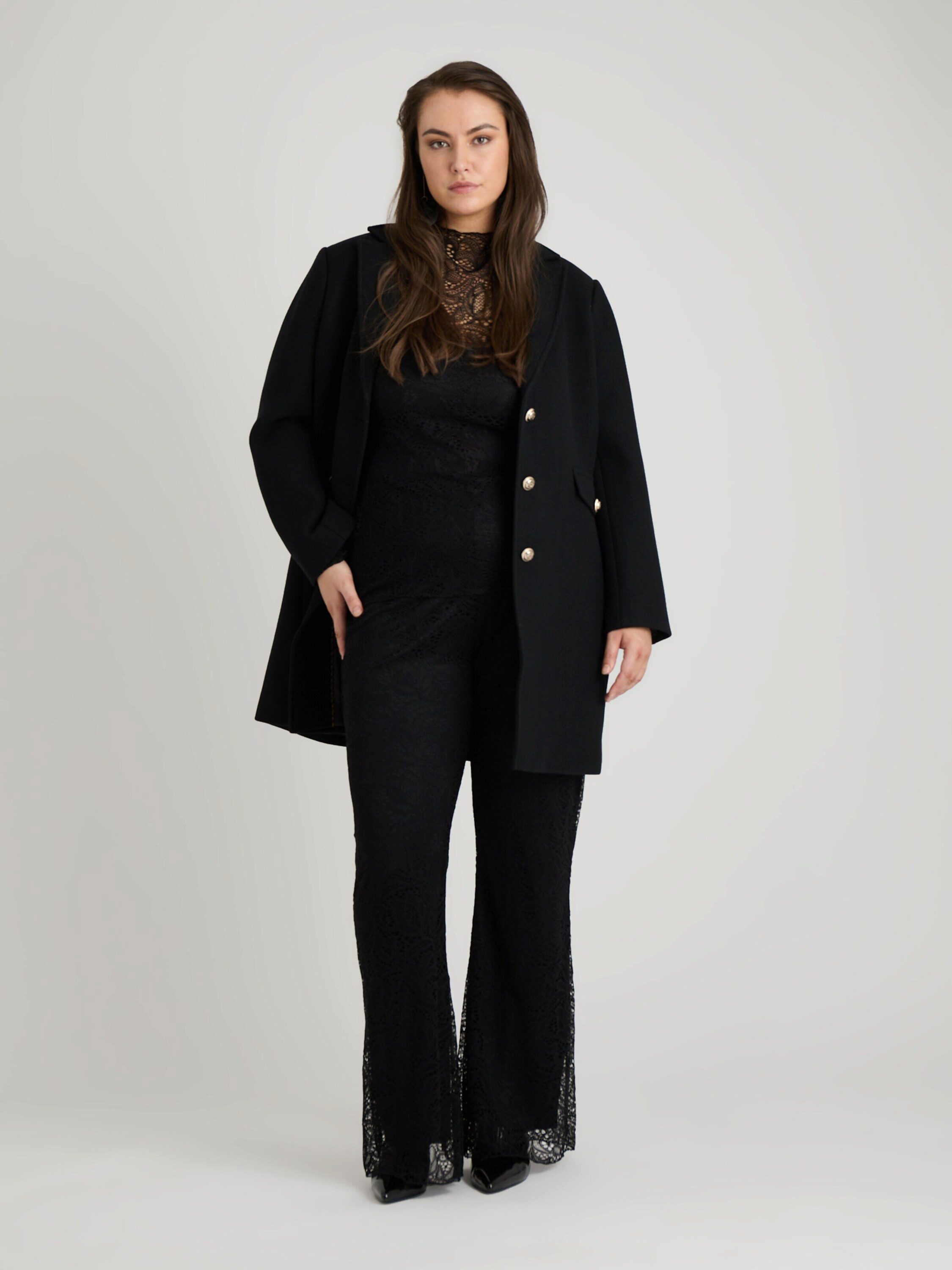 Guido Maria Kretschmer Curvy Langarmbluse Jillian (1-tlg) Cut-Outs