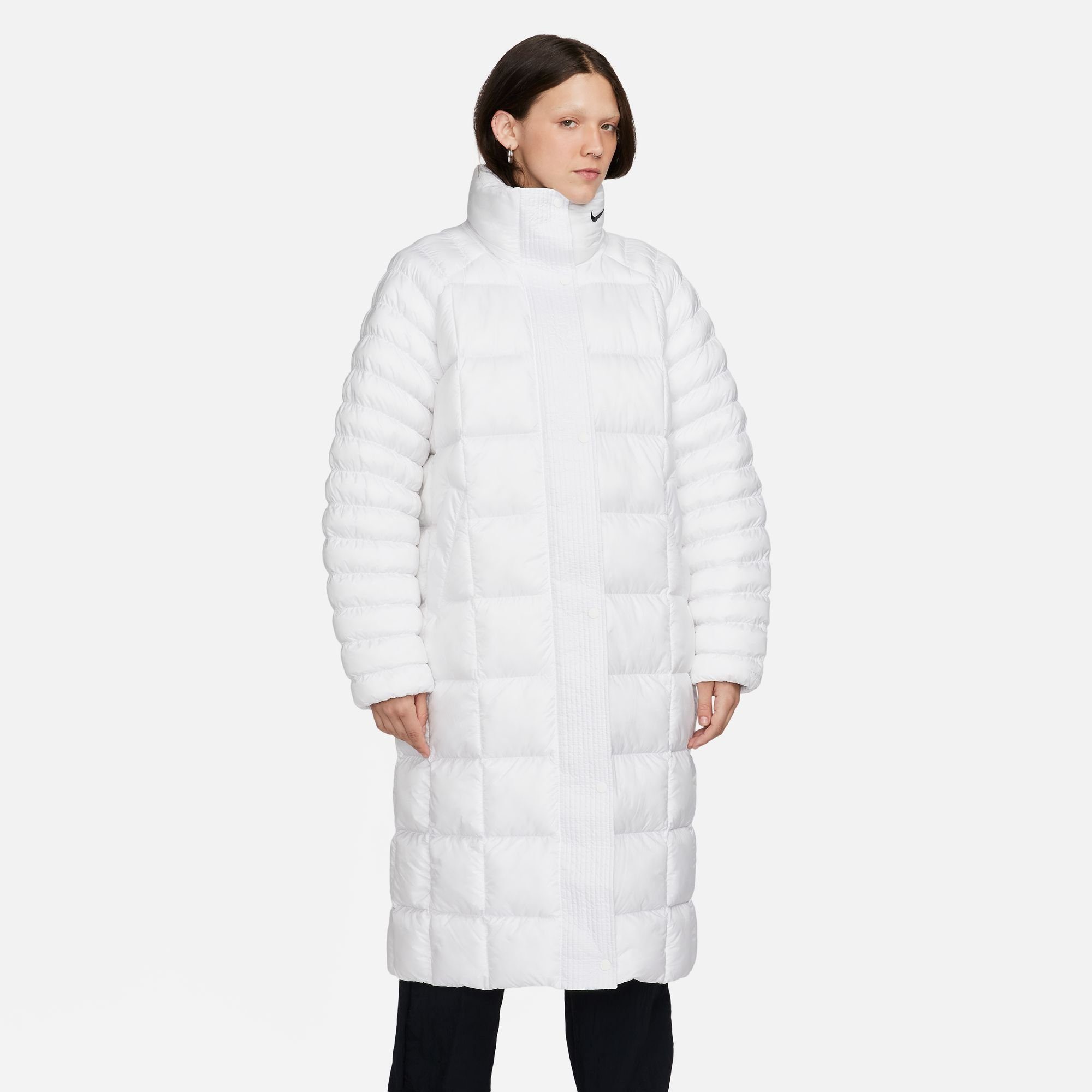 Nike Sportswear Outdoorjacke W NSW ESSNTL PRIMA PKA WHITE/BLACK | Jacken