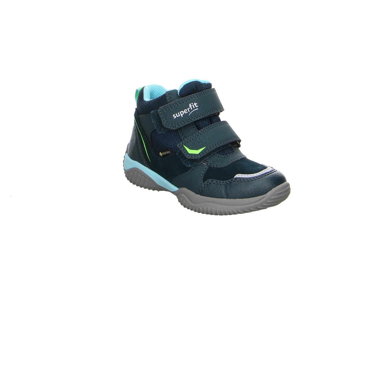 Superfit Superfit Velour Klettstiefel Winter Junge grün Winterstiefelette