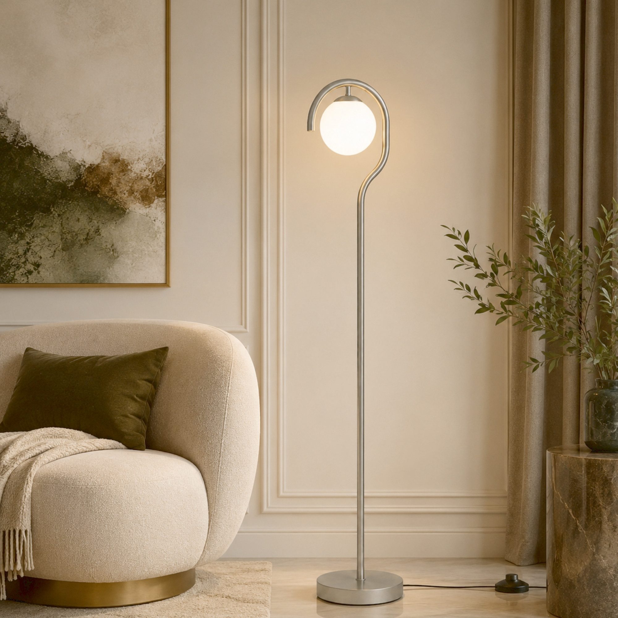 Opviq Stehlampe, ohne Leuchtmittel, Stehleuchte, E27, ohne Leuchtmittel, IP20