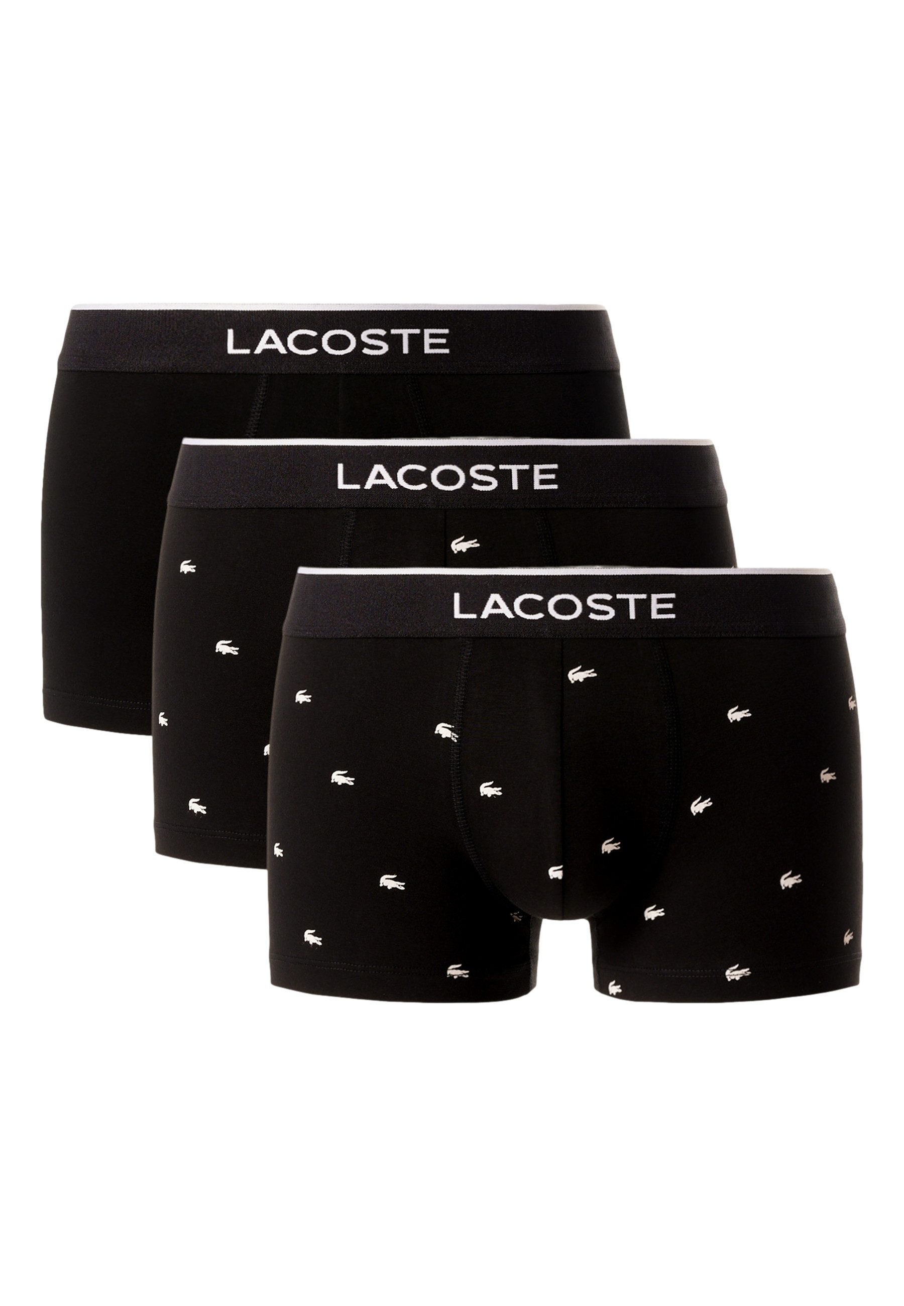 Lacoste Boxershorts Boxershorts Unterhosen 3-Pack (3-St) günstig online kaufen