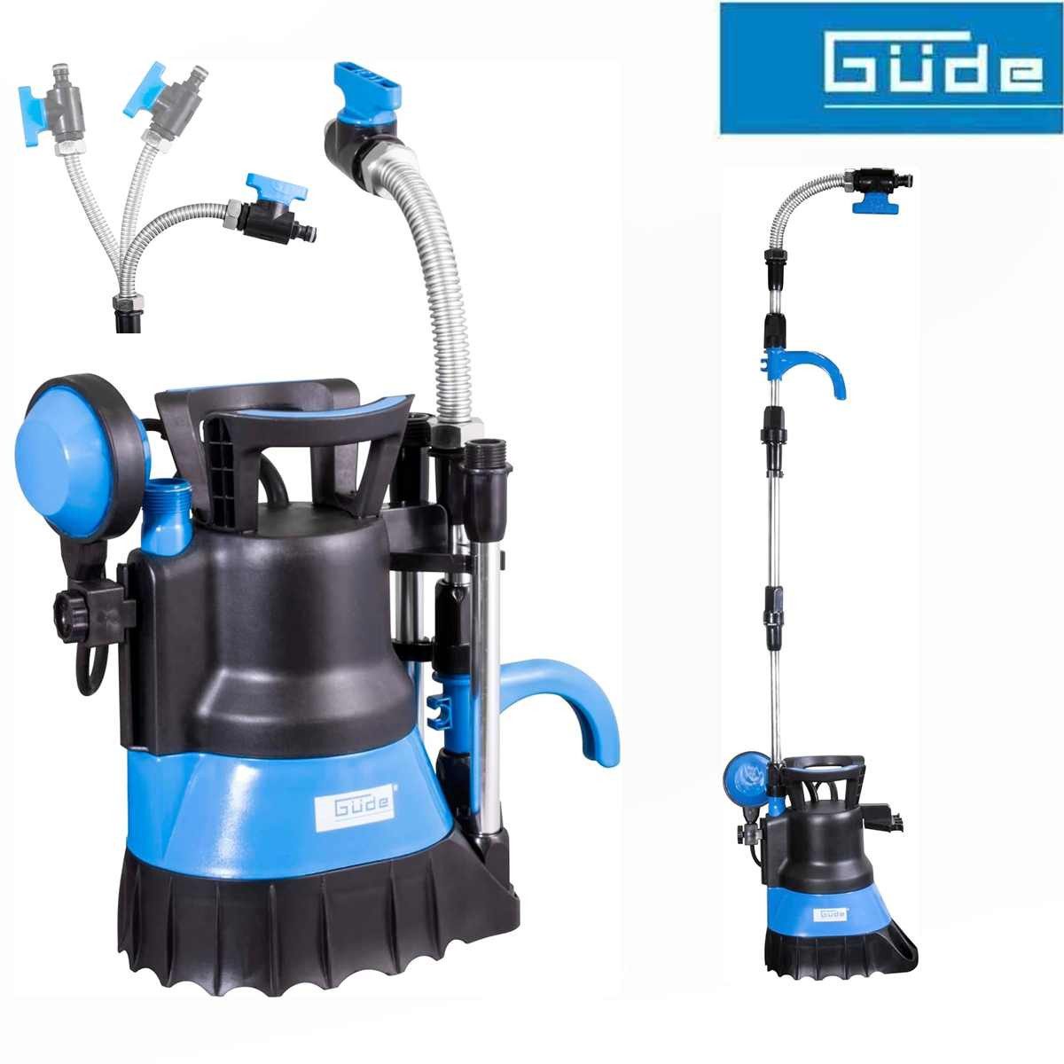 Güde Akku-Gartenpumpe GÜDE Regenfass-Tauchpumpe GFP 5201 Gartenpumpe