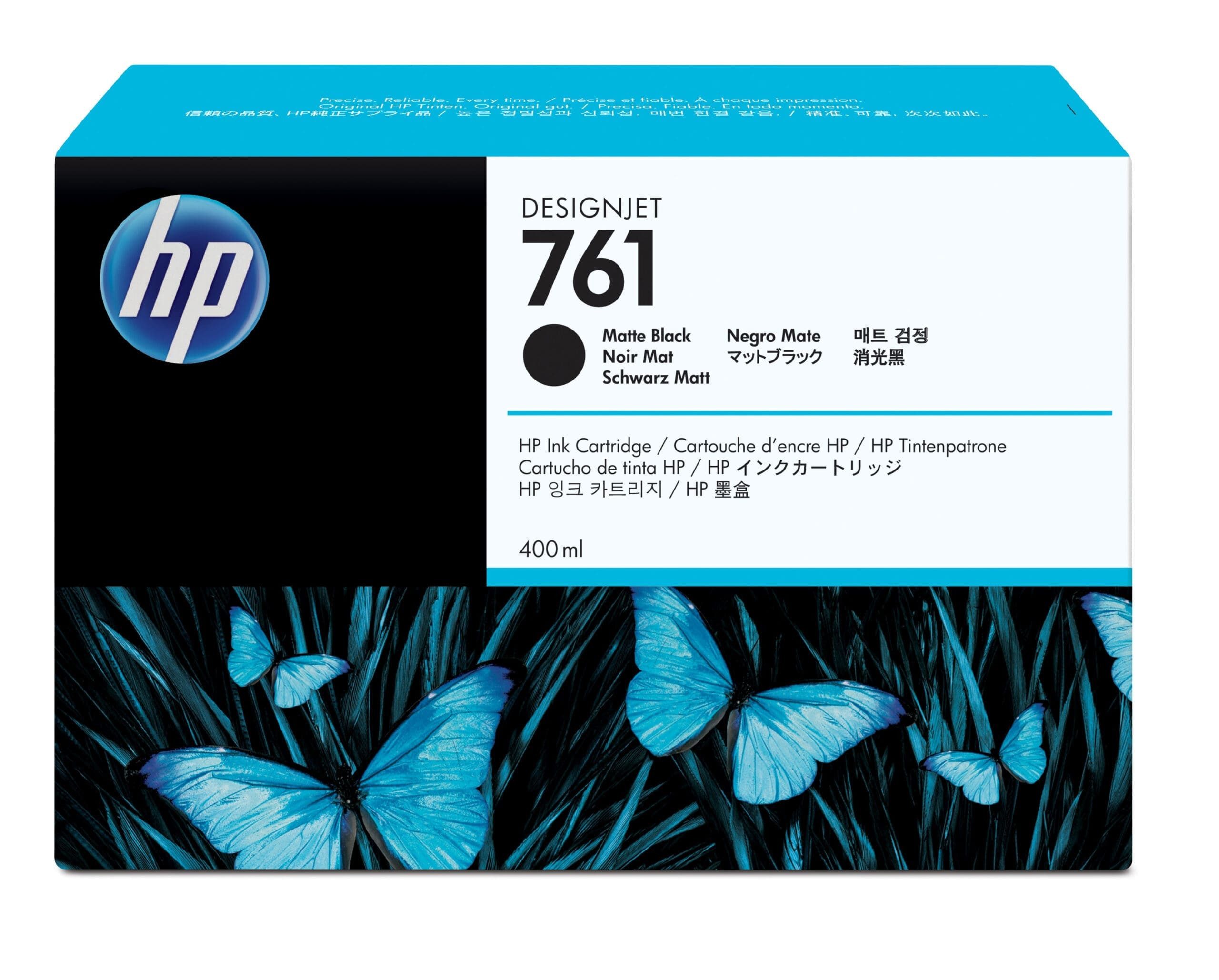 HP HP 761 Mattschwarz DesignJet Druckerpatrone, 400 m Tintenpatrone