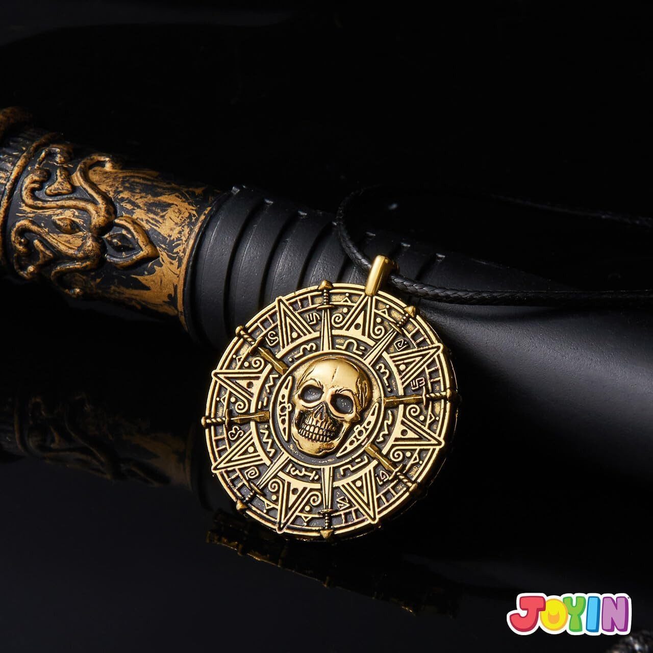 Spooktacular Creations Kette mit Anhänger Spooktacular Creations Halloween Piraten Halskette, Totenkopf – Bild 5 von 5