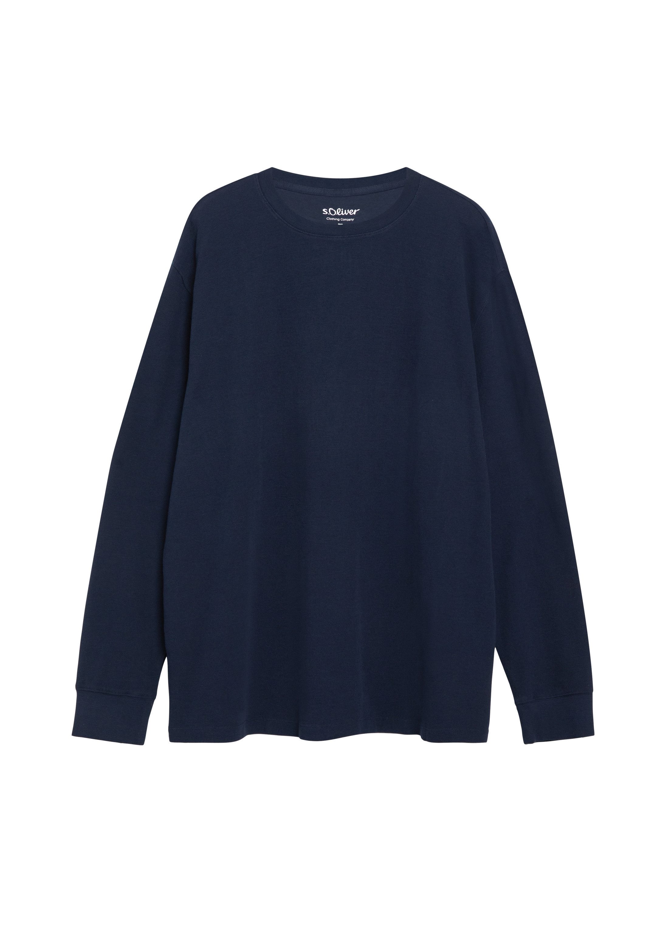 s.Oliver Langarmshirt T-Shirt T-Shirt