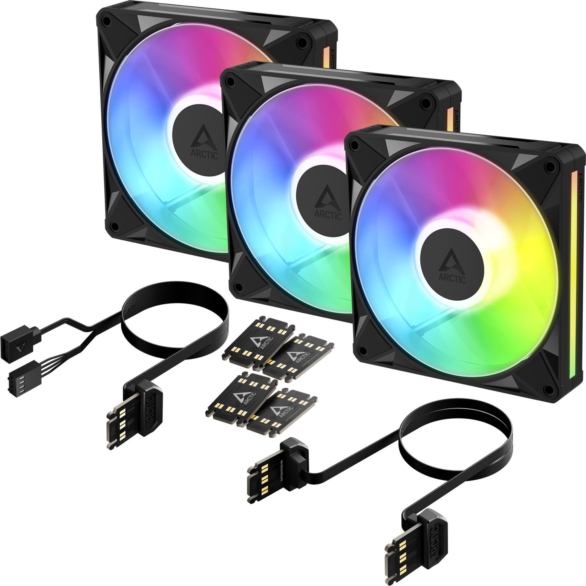 Arctic Gehäuselüfter ARCTIC BioniX P14 A-RGB, Gehäuselüfter, (3er Pack)