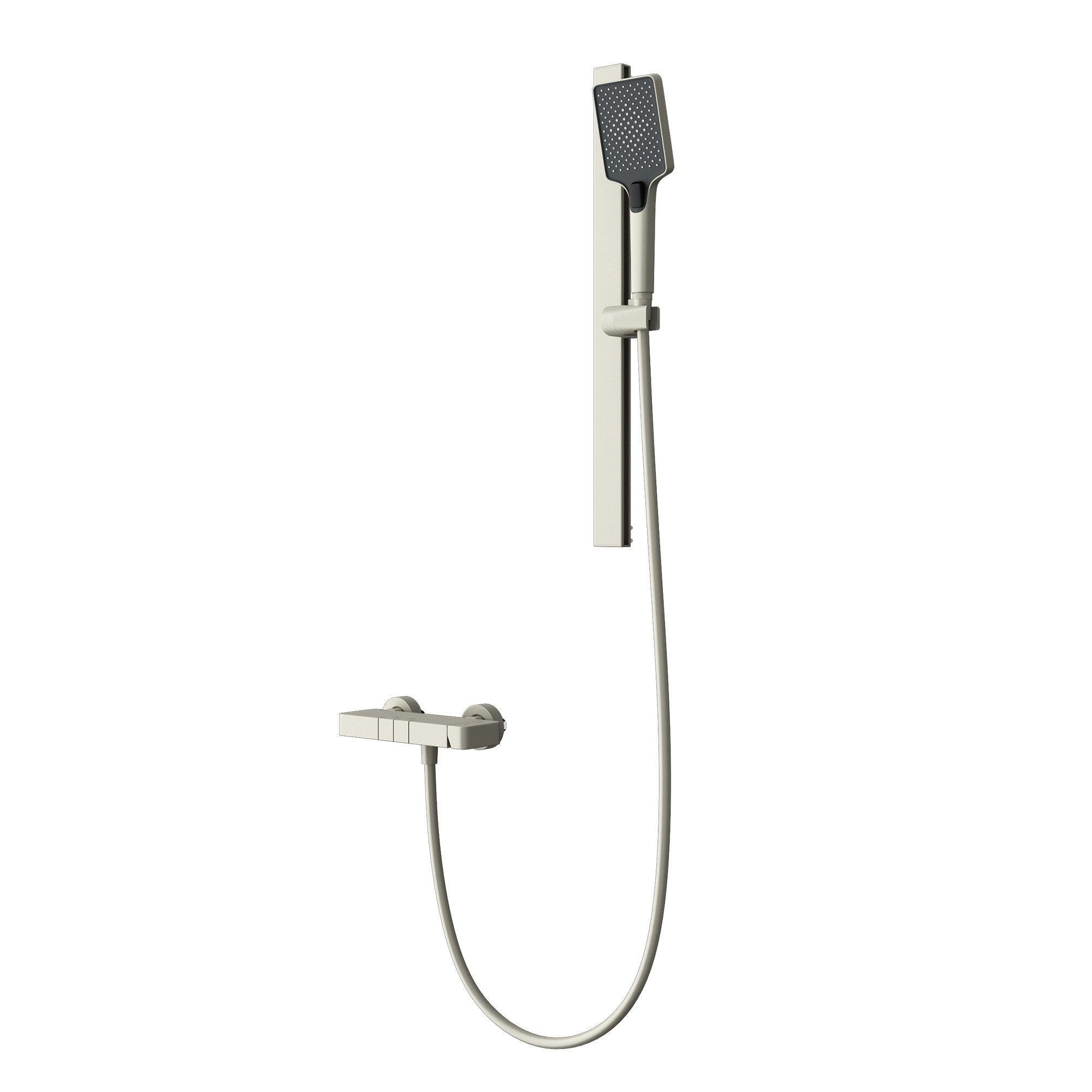 Mai & Mai Duschsystem Duscharmatur mit Regendusche Duschkopf 3 Strahlarten Duschsystem10, 3 Strahlart(en)