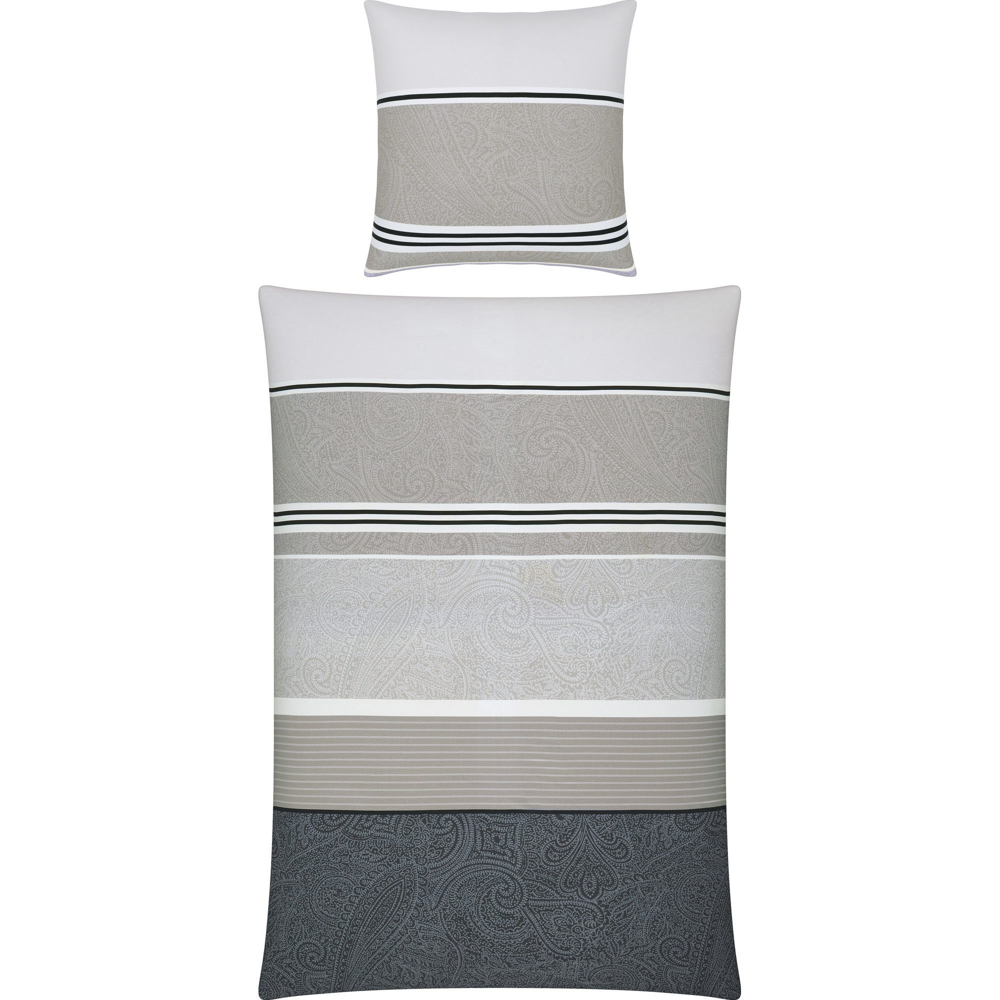 Erwin Müller Bettwäsche Bettwäsche, Jersey, Winter-Jersey Streifen günstig online kaufen