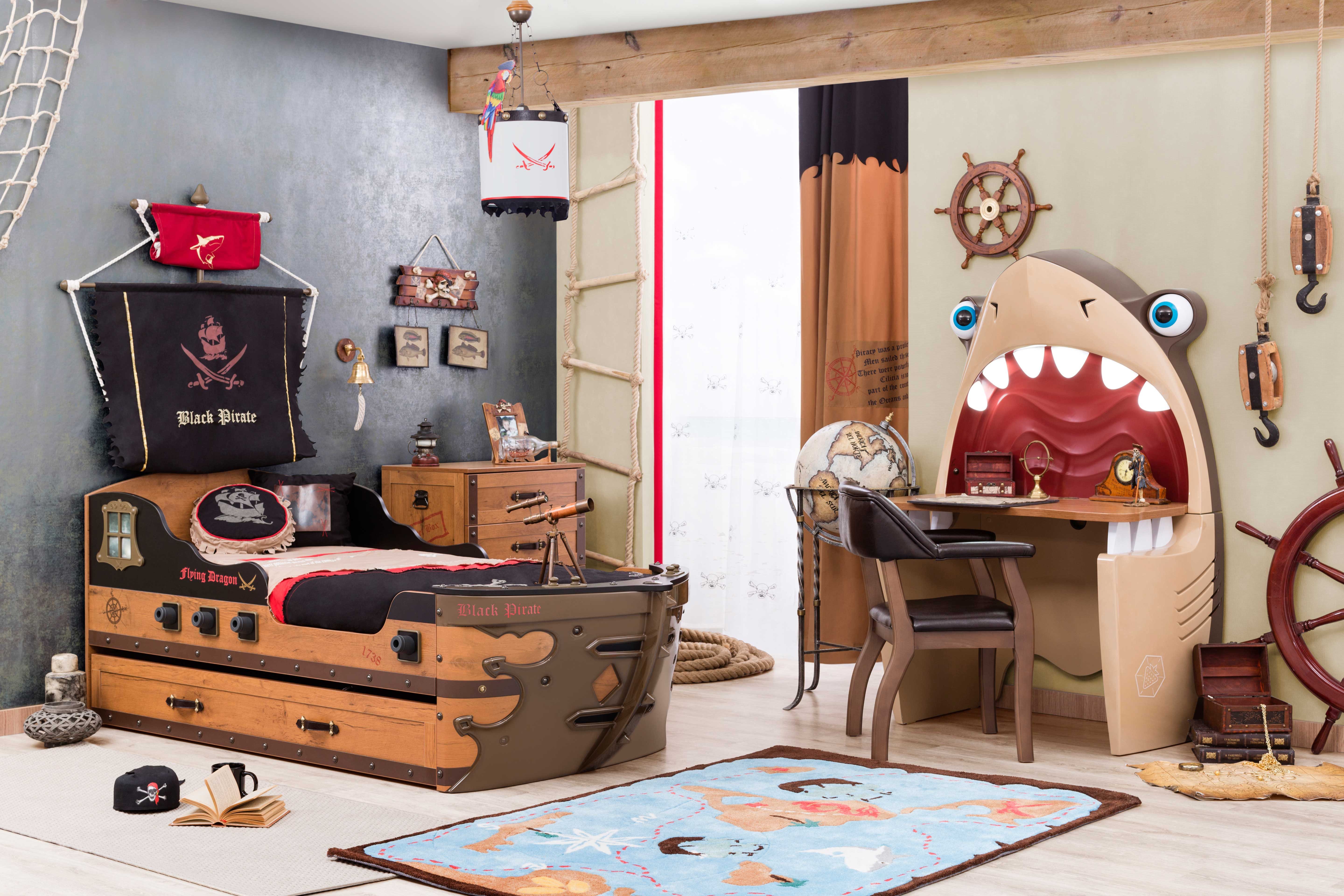 Möbel-Zeit Gardine PIRATE, 140x260 cm