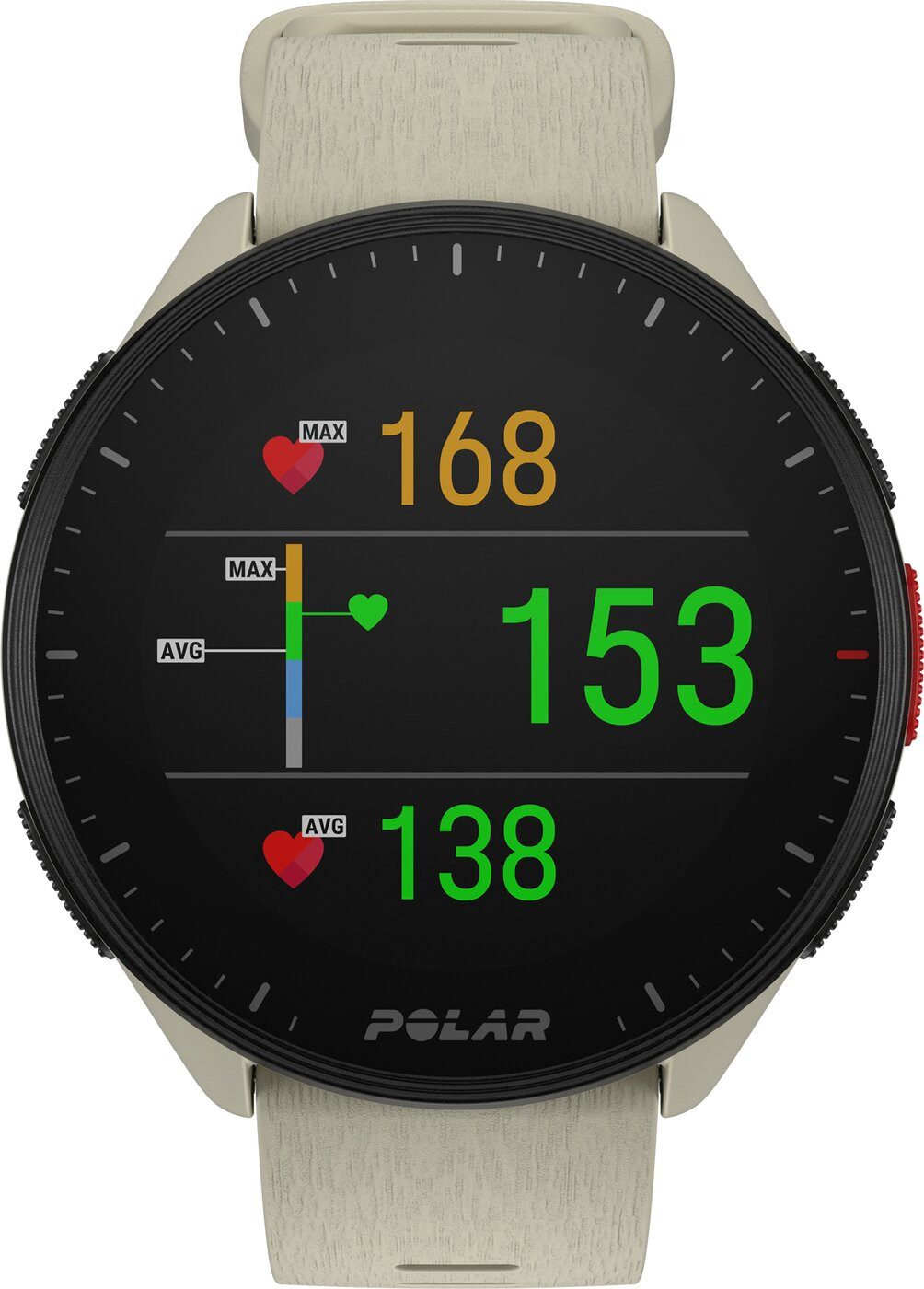 Polar Sportuhr POLAR PACER WHI/WHI S-L günstig online kaufen