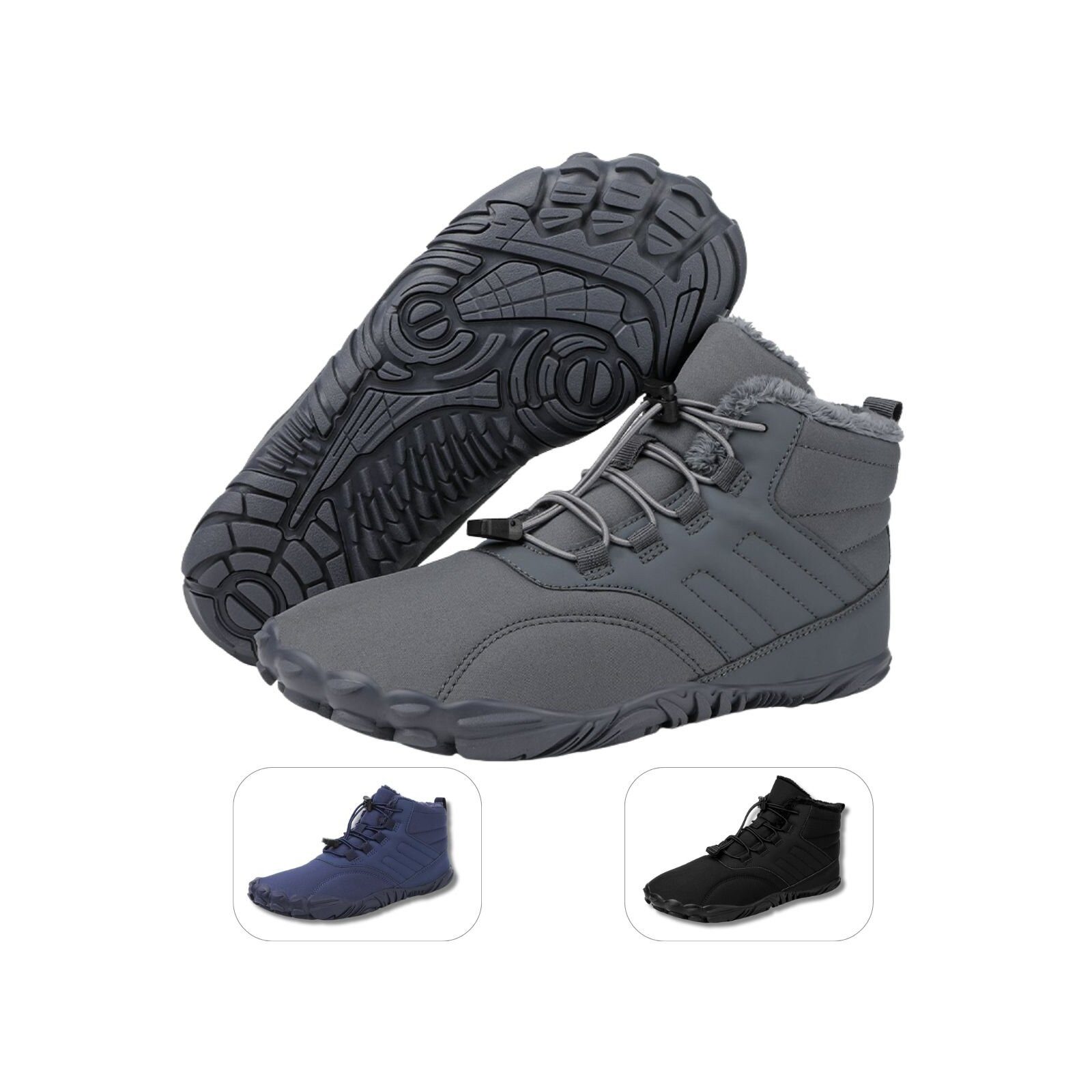 DOTALES Trekstep Barfußschuhe Winterstiefel Damen & Herren – Exklusiv & Barfußschuh Минимал