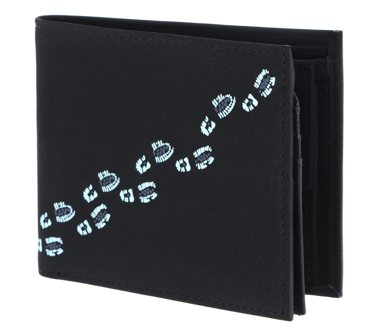 OXMOX Geldbörse Querscheinbörse, mit RFID-Blocker Schutz