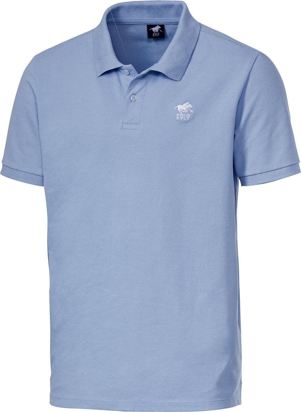 Polo Sylt Poloshirt elegant-sportive Optik in leuchtenden Trendfarben günstig online kaufen