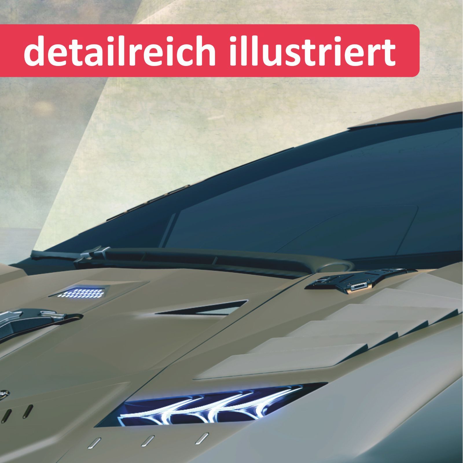 nikima Platzset stabiles Vinyl Tischset Sportwagen, günstig online kaufen