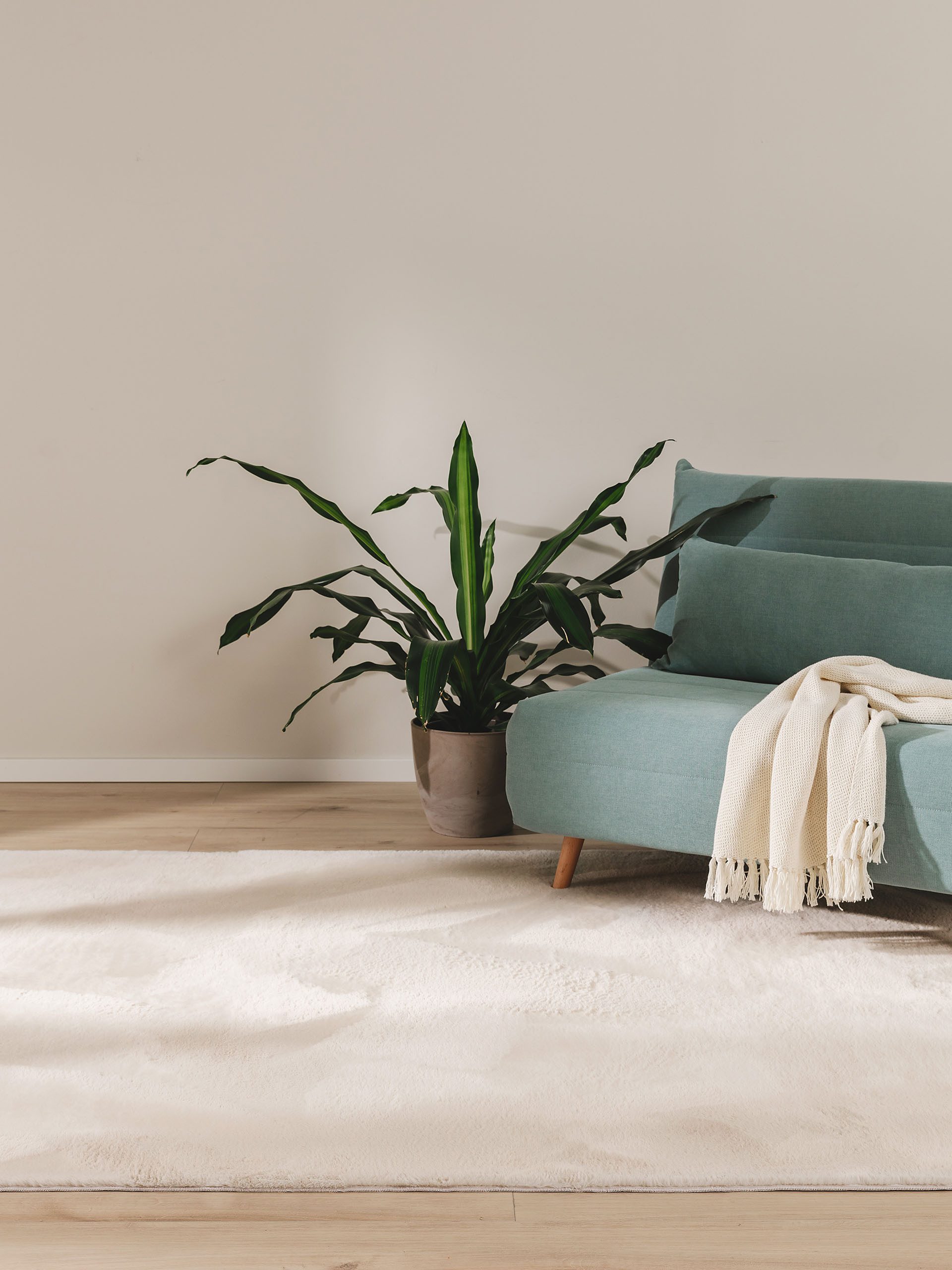 benuta Fellteppich Furry, rechteckig, Höhe: 11 mm, Teppich Wohnzimmer, Essz günstig online kaufen