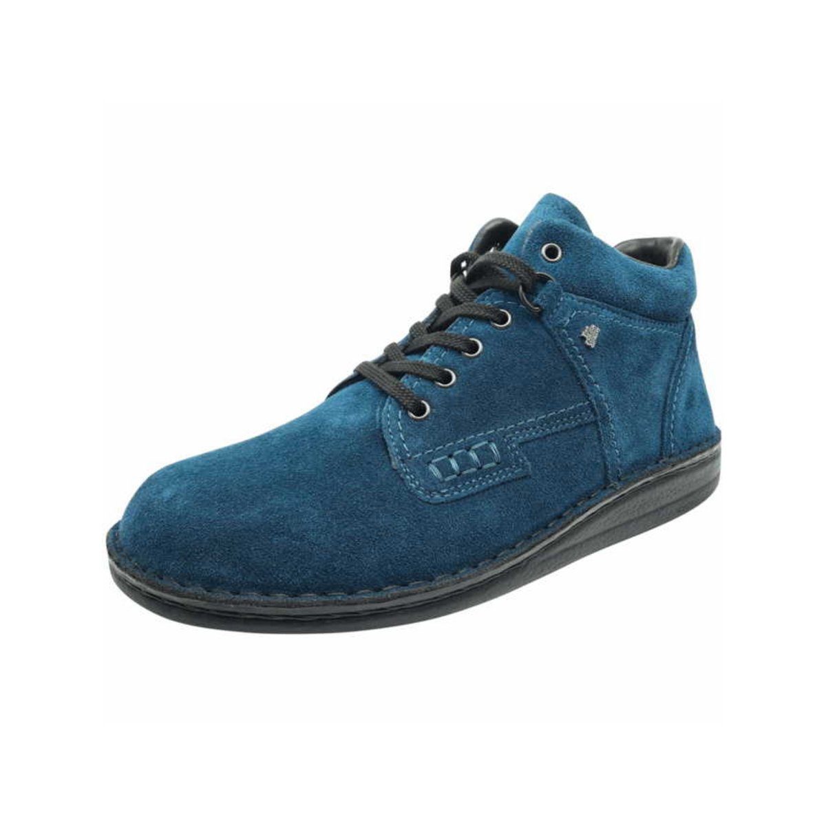 Komfort Schnürer für Damen in blau Schnürschuh