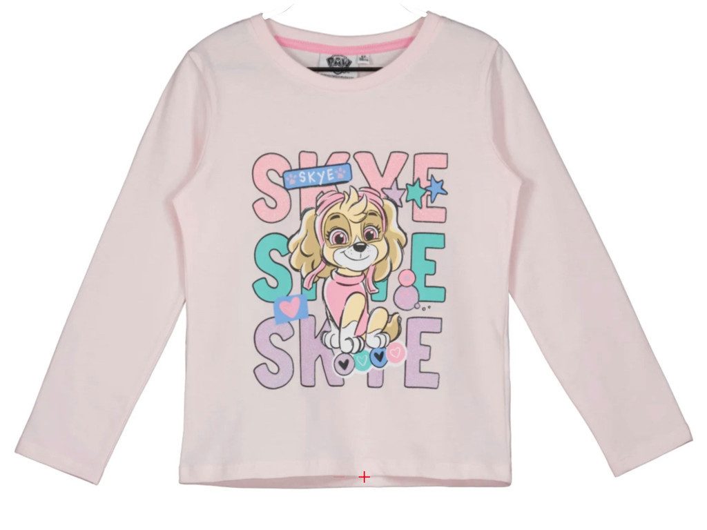 PAW PATROL Langarmshirt Paw Patrol Skye für Mädchen