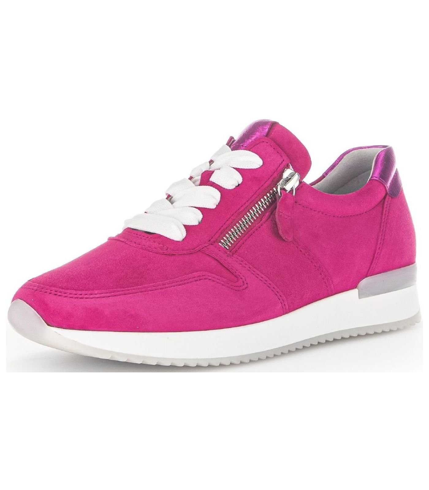 Gabor Sneaker Veloursleder/Textil Sneaker Pink