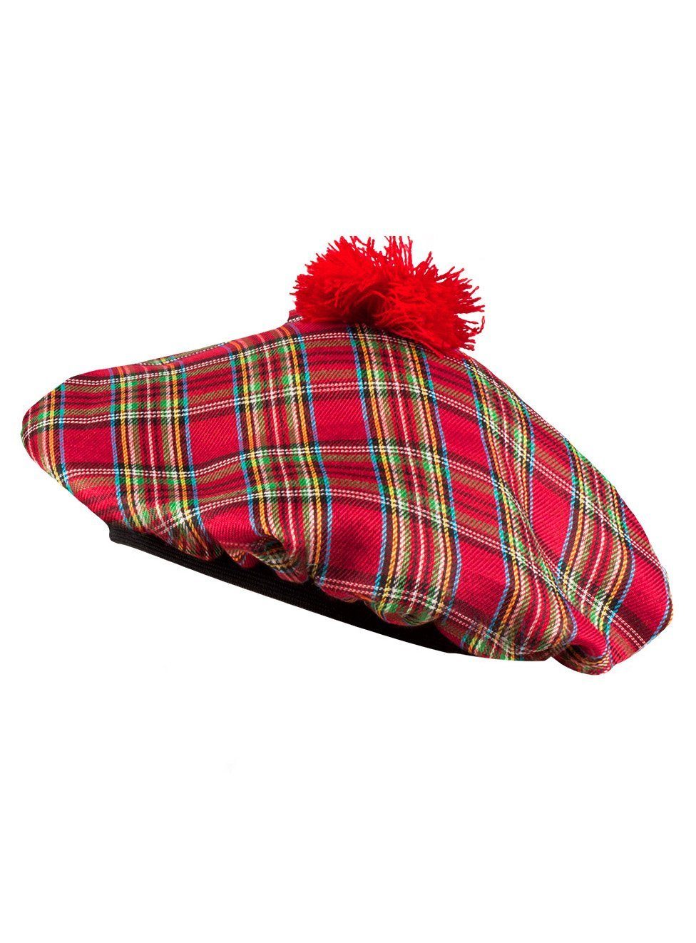 Boland Kostüm Schottenmütze Damen rot