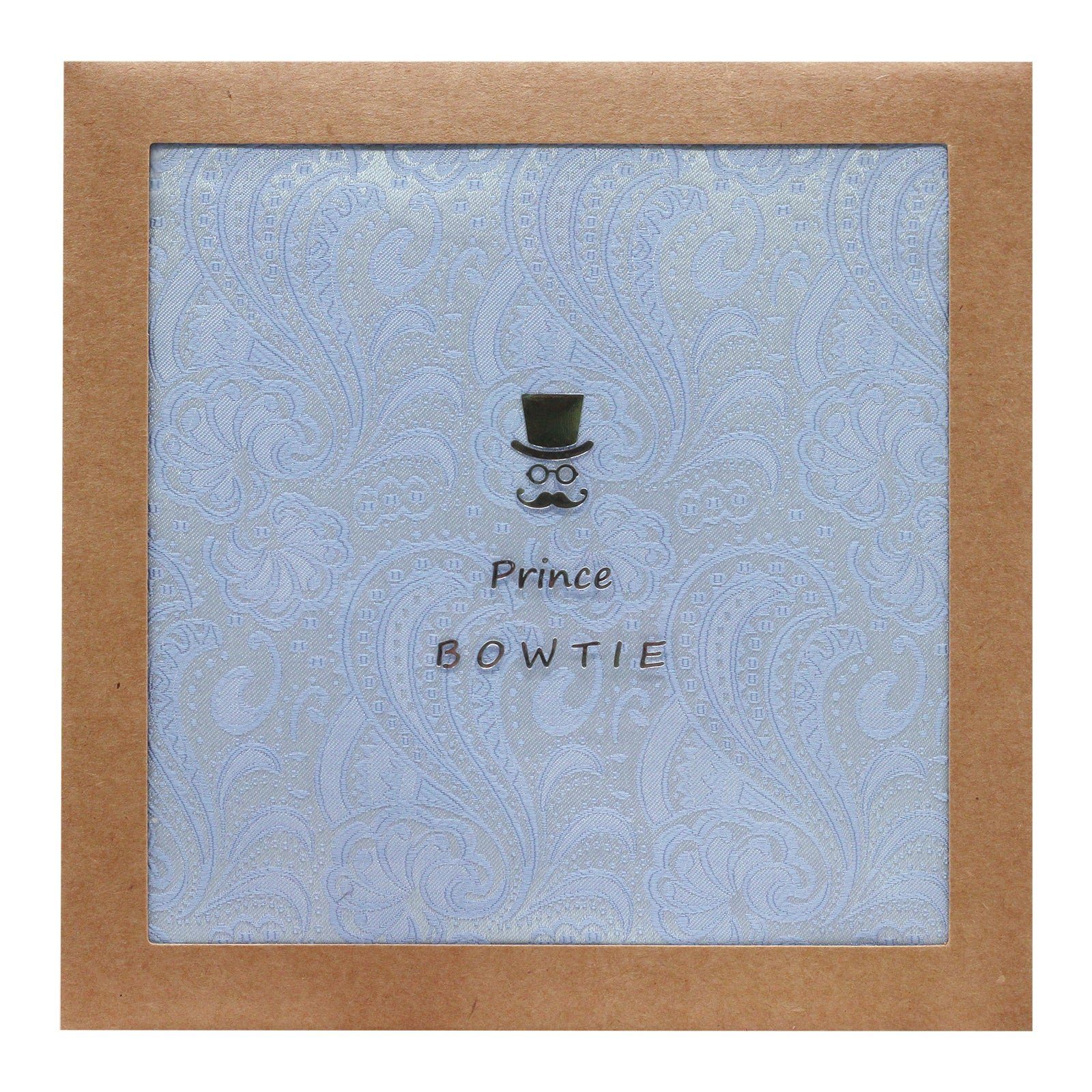 Hellblau Einstecktuch Prince Bowtie