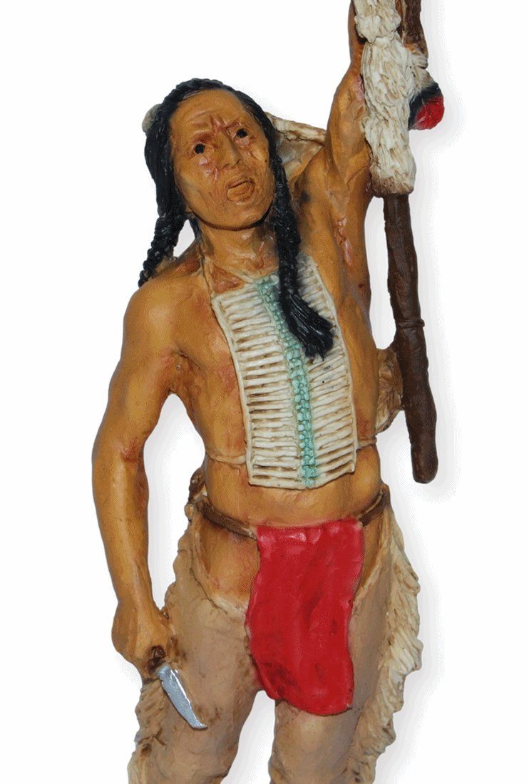 American Dekofigur Native Witko 23 Tashinka Figur Castagna Crazy Horse cm Castagna H