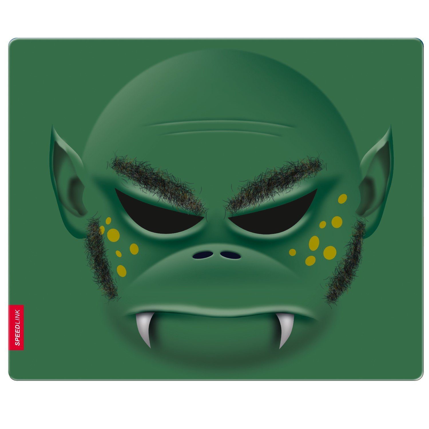 Speedlink Mauspad Mouse-Pad Maus-Pad Motiv Kazimir dünn 1,5mm, Bild Monster Troll Mouse Maus Pad dünn rutschfest Textil-Oberfläche
