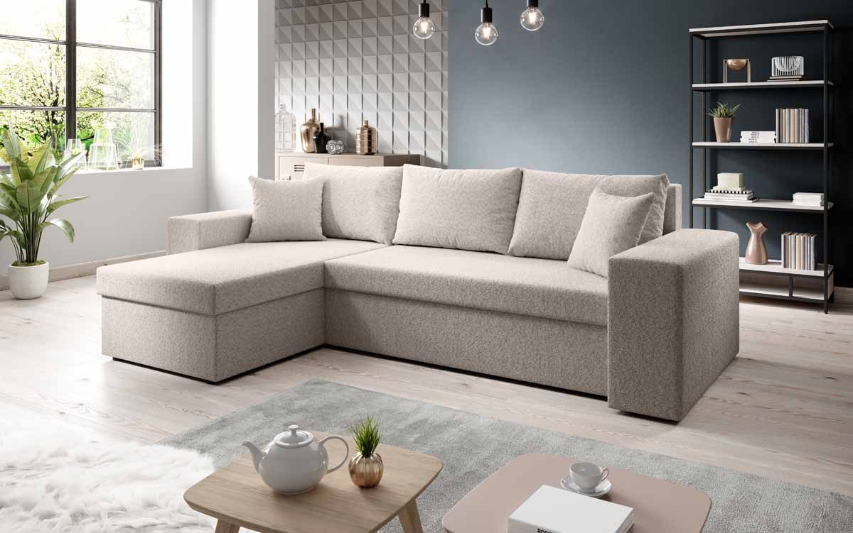 Luxusbetten24 Schlafsofa Designer Sofa Denver, mit günstig online kaufen