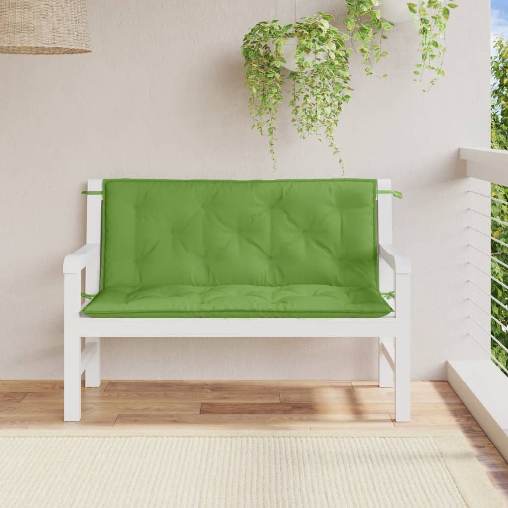 vidaXL Sitzauflage Gartenbank-Auflagen 2 Stk. Melange günstig online kaufen