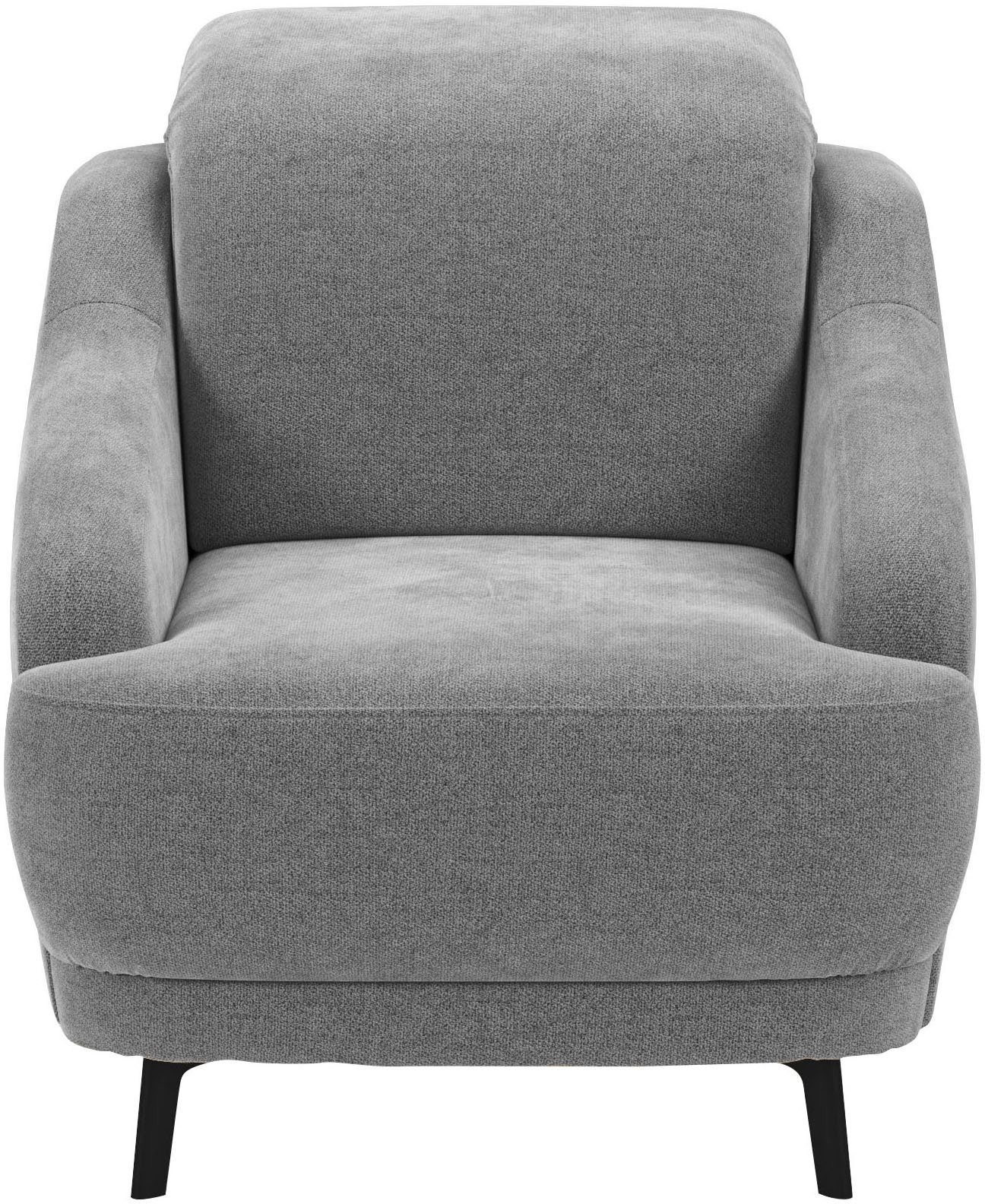 sit&more Sessel Blues (1-St), mit Metallfüßen, günstig online kaufen