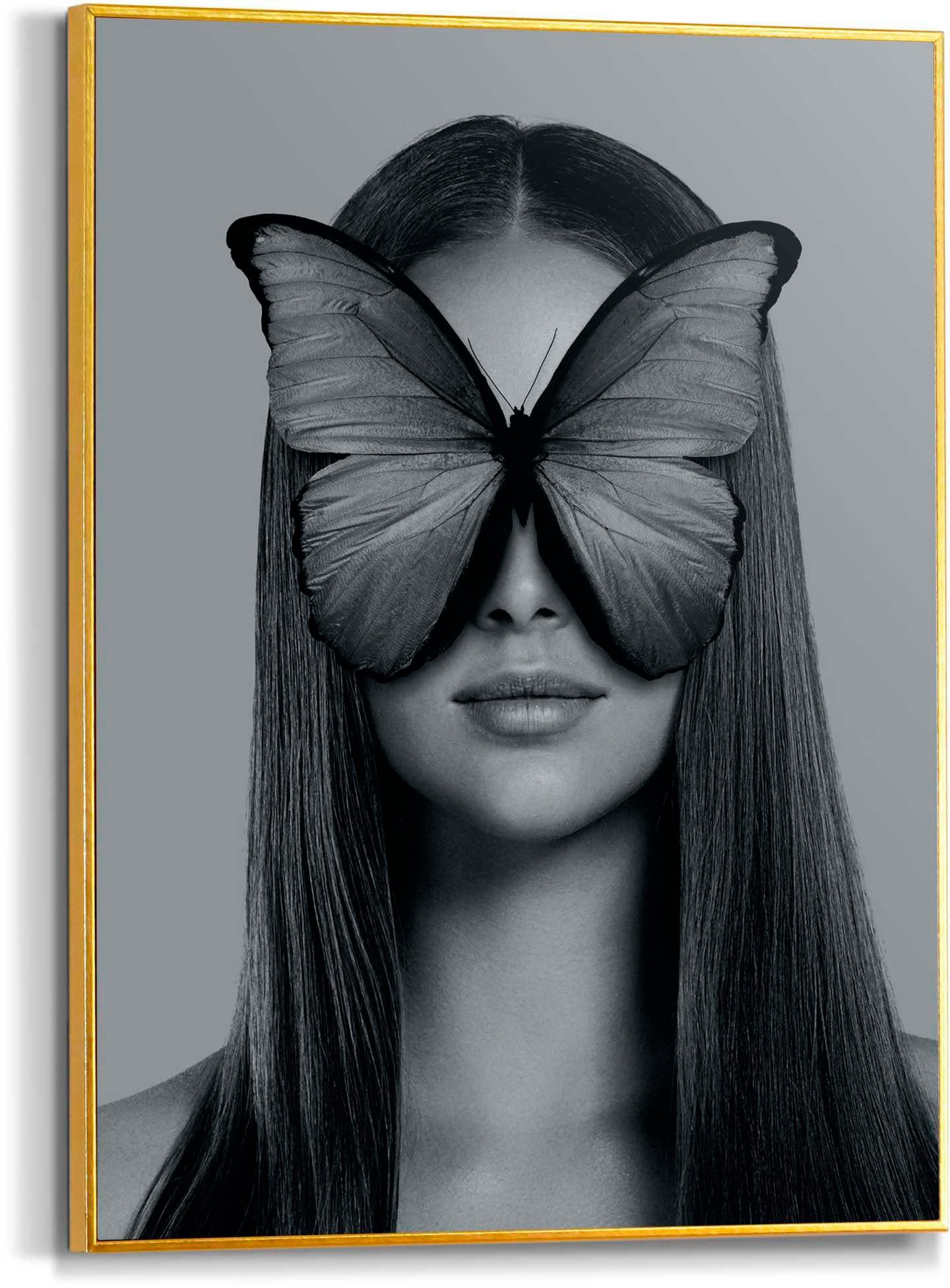 Reinders! Poster und in zu Frau Mix einfach Größen & Match Schmetterling, mit Motive verschiedenen kombinieren