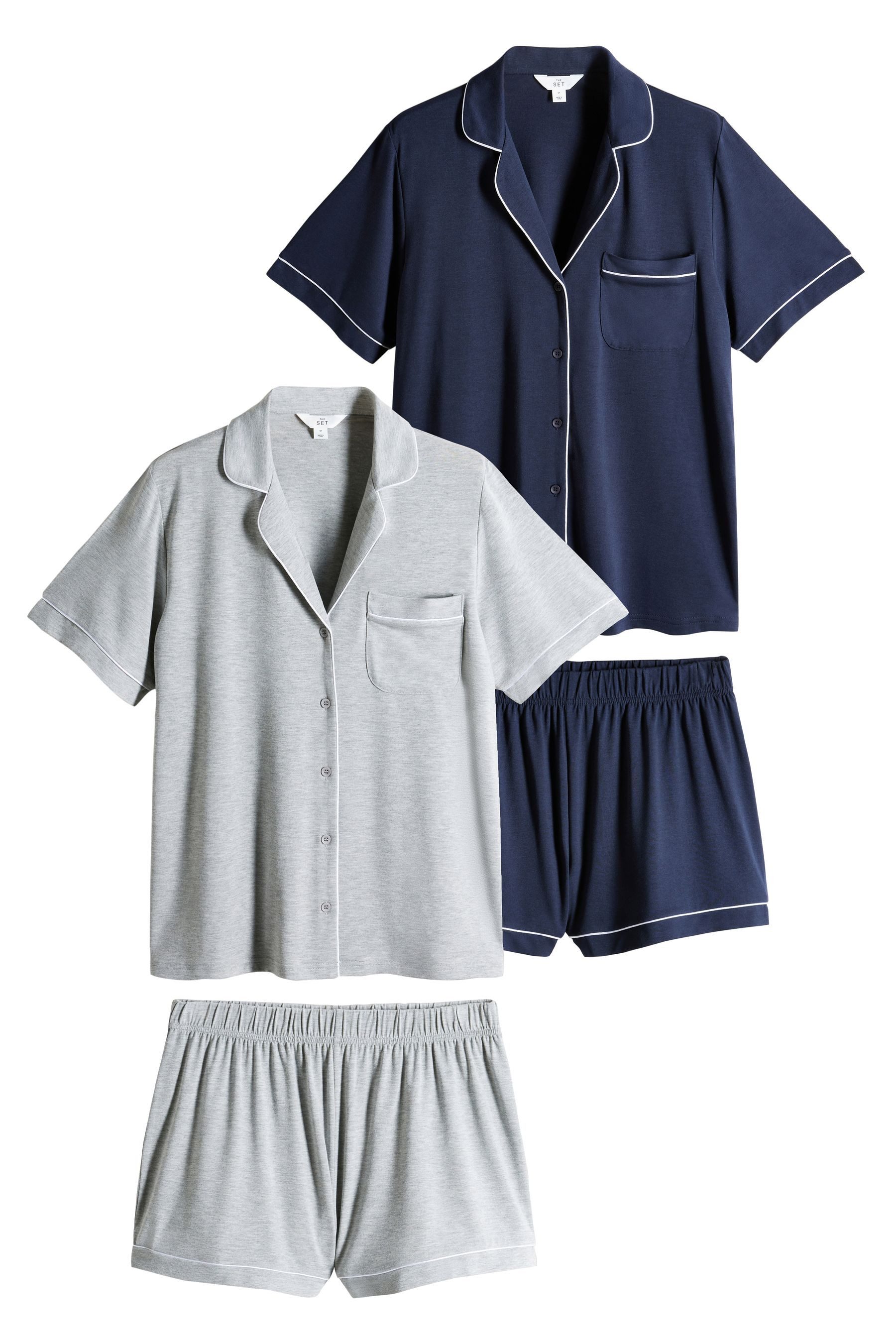 The Set Pyjama The Set geknöpfter günstig online kaufen