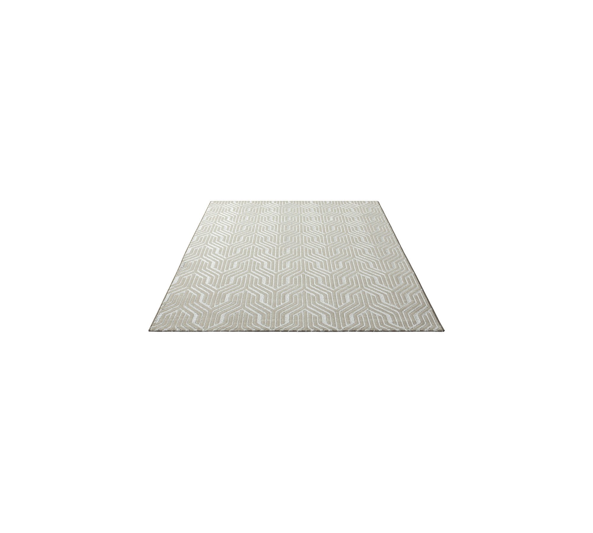 Floornovo Teppich Indoor Teppich Creme versch. Größen - rechteckig für alle Innenräume, rund, Trocken- und Feuchträume