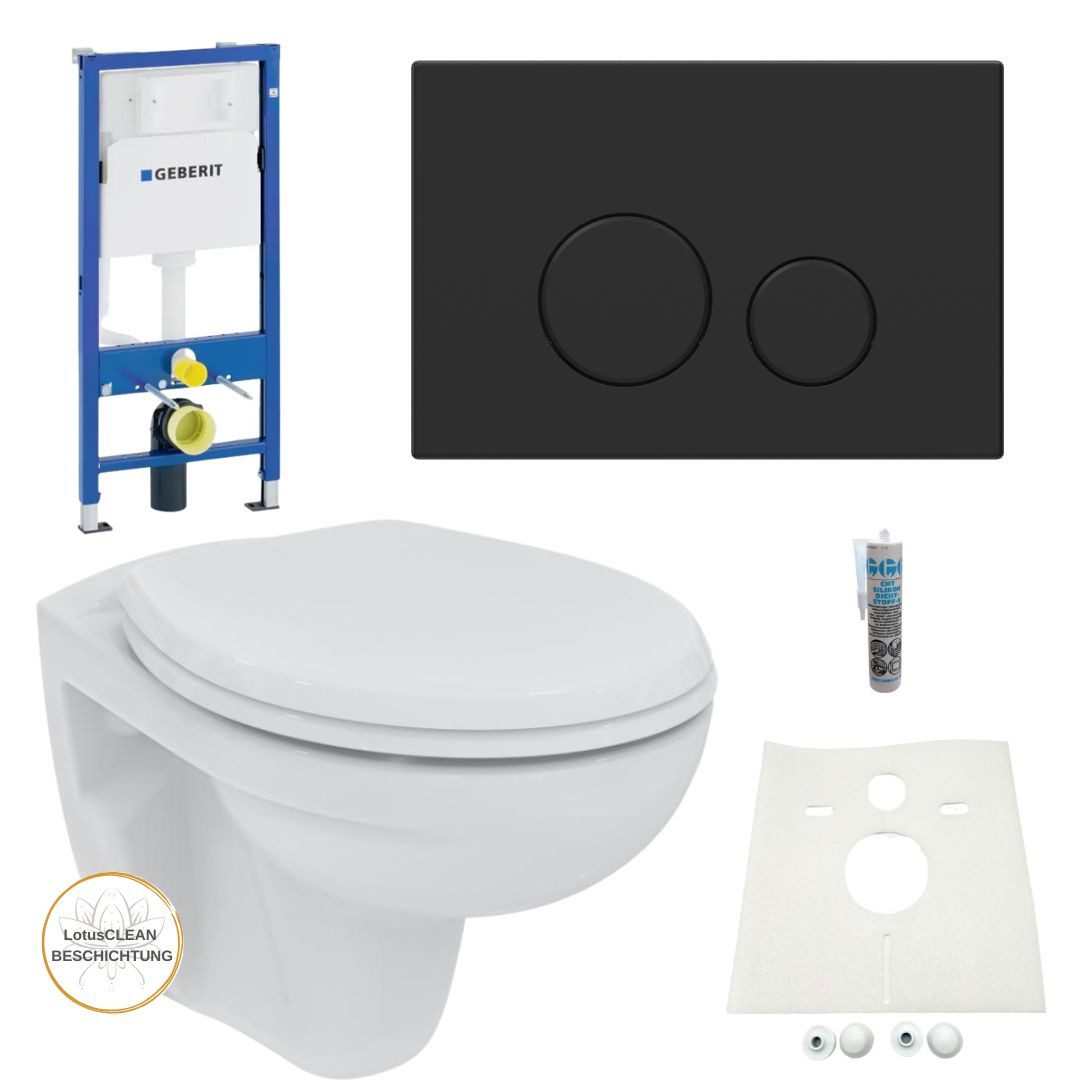 Vorwandelement WC Geberit Spülkasten Ideal Standard WC spülrandlos