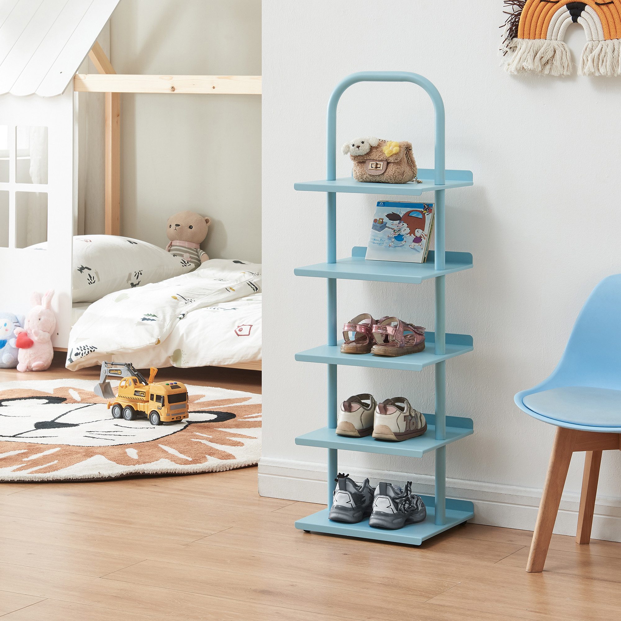 en.casa Schuhregal, für Kinder »Poytya« mit günstig online kaufen