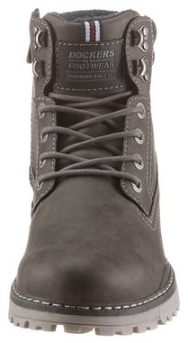 Dockers by Gerli Schnürboots Hiking Boot, Trekking Boot, Schnürstiefel mit Reißverschluss