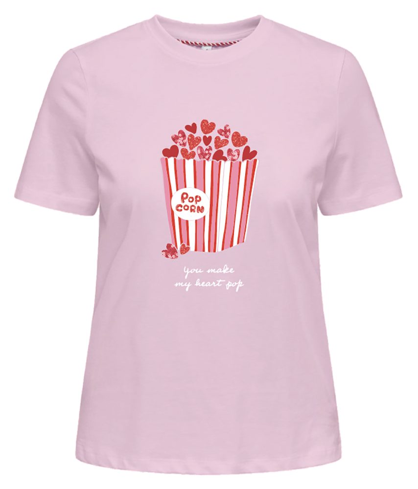 ONLY Kurzarmshirt ONL30 KITA LIFE S/S HEART BOX TOP JRS günstig online kaufen