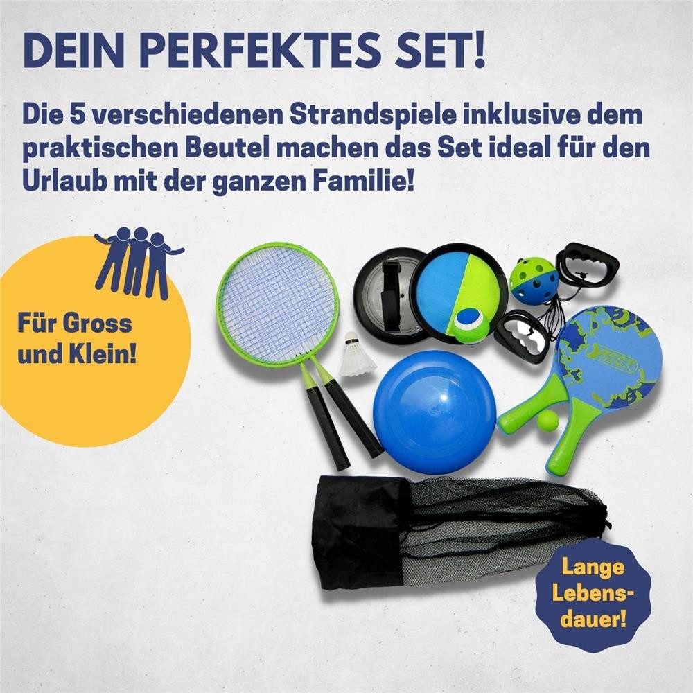Best Sporting Beachballschläger Best Sporting Beachballschläger 64004 Beach Game Set 11-teilig, Best Sporting 64004 Beach Game Set 11-teilig Strandspiel Beachball-Set