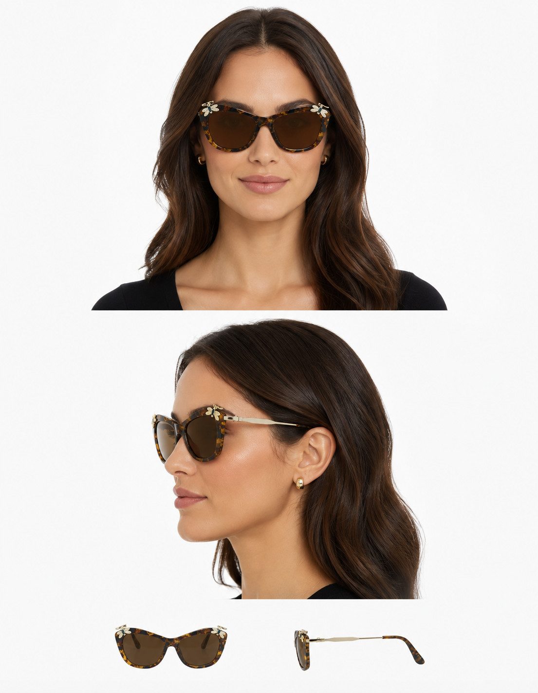 DanCarol Sonnenbrille DC-842-Modische Damensonnenbrille in angesagtem Design.